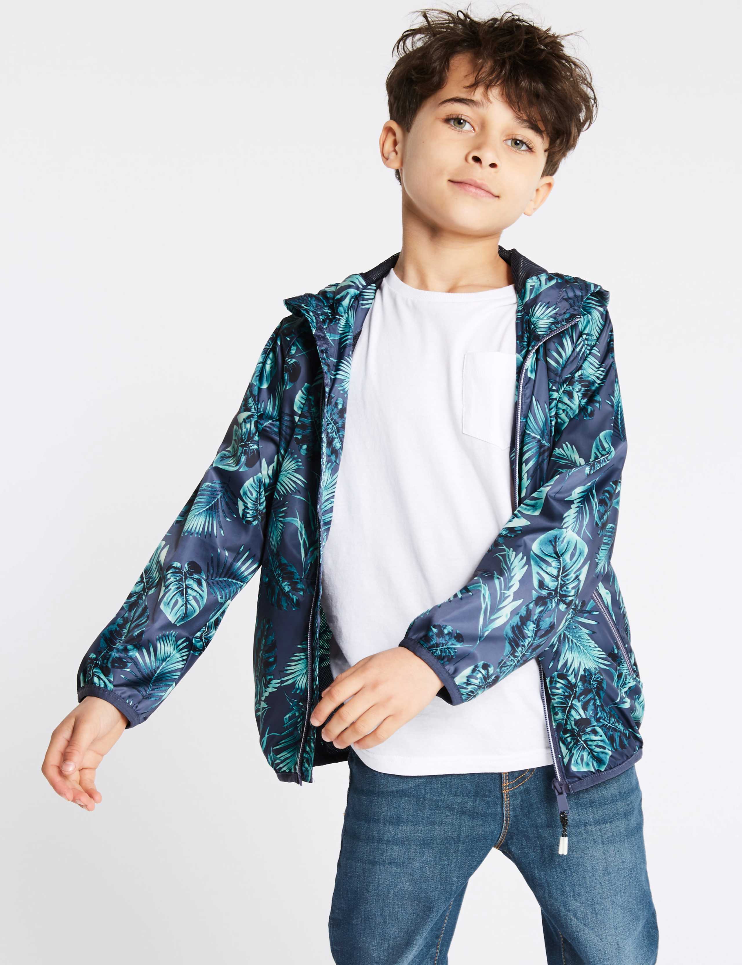 All Over Print Tropical Jacket (3-16 Years) 1 of 5