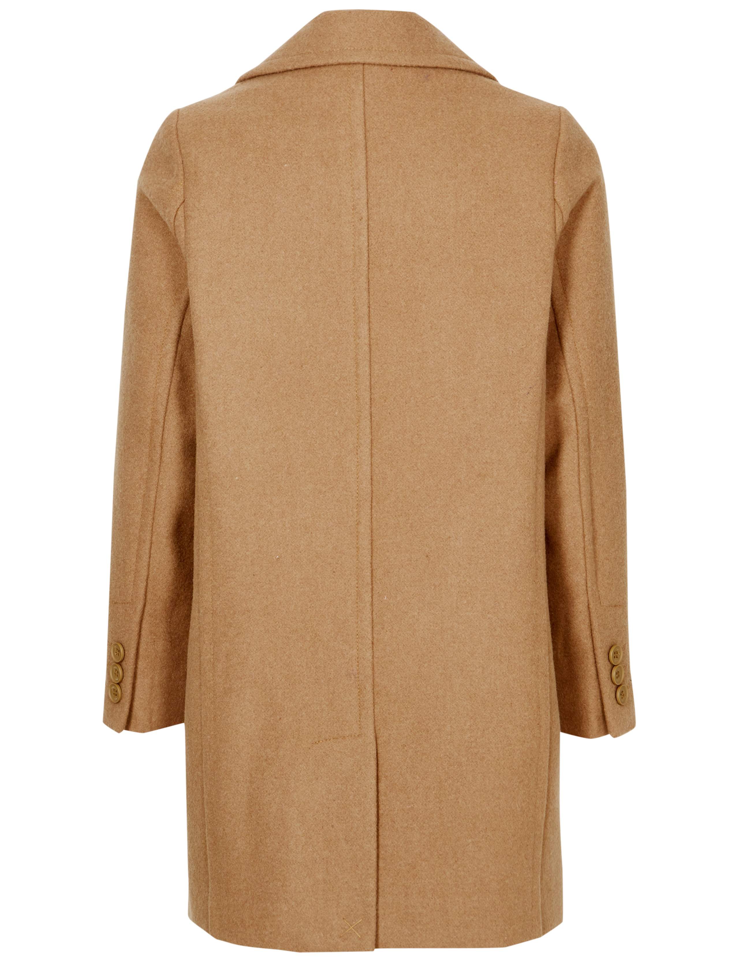 Collared Neck Coat with Wool (3-14 Years) 4 of 4