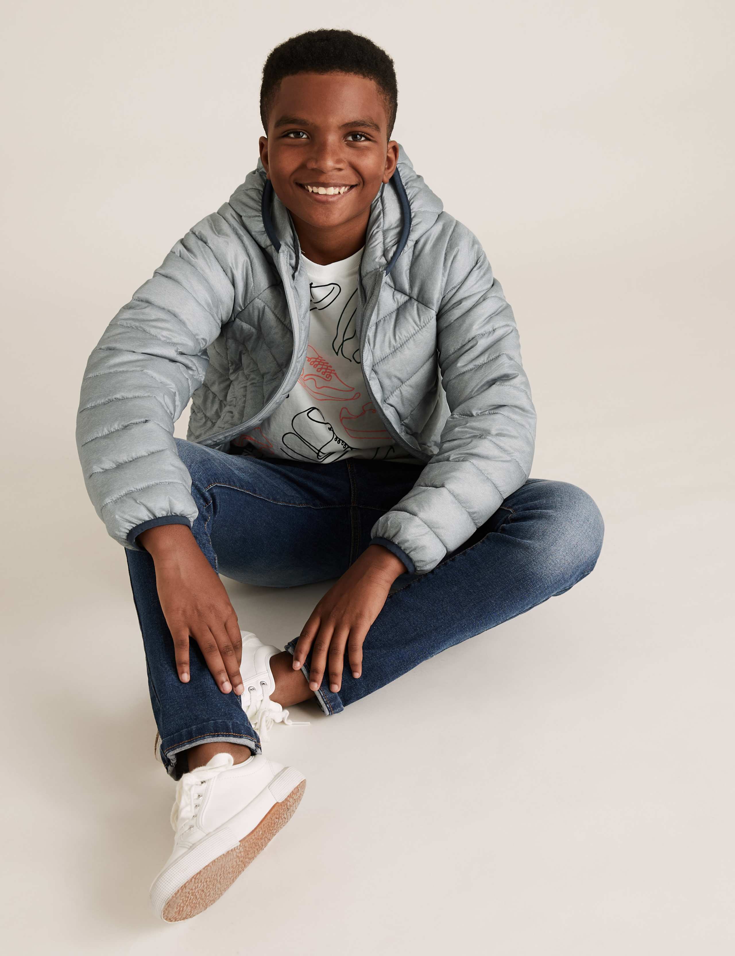 Stormwear™ Lightweight Padded Jacket (2-16 Yrs) 1 of 5