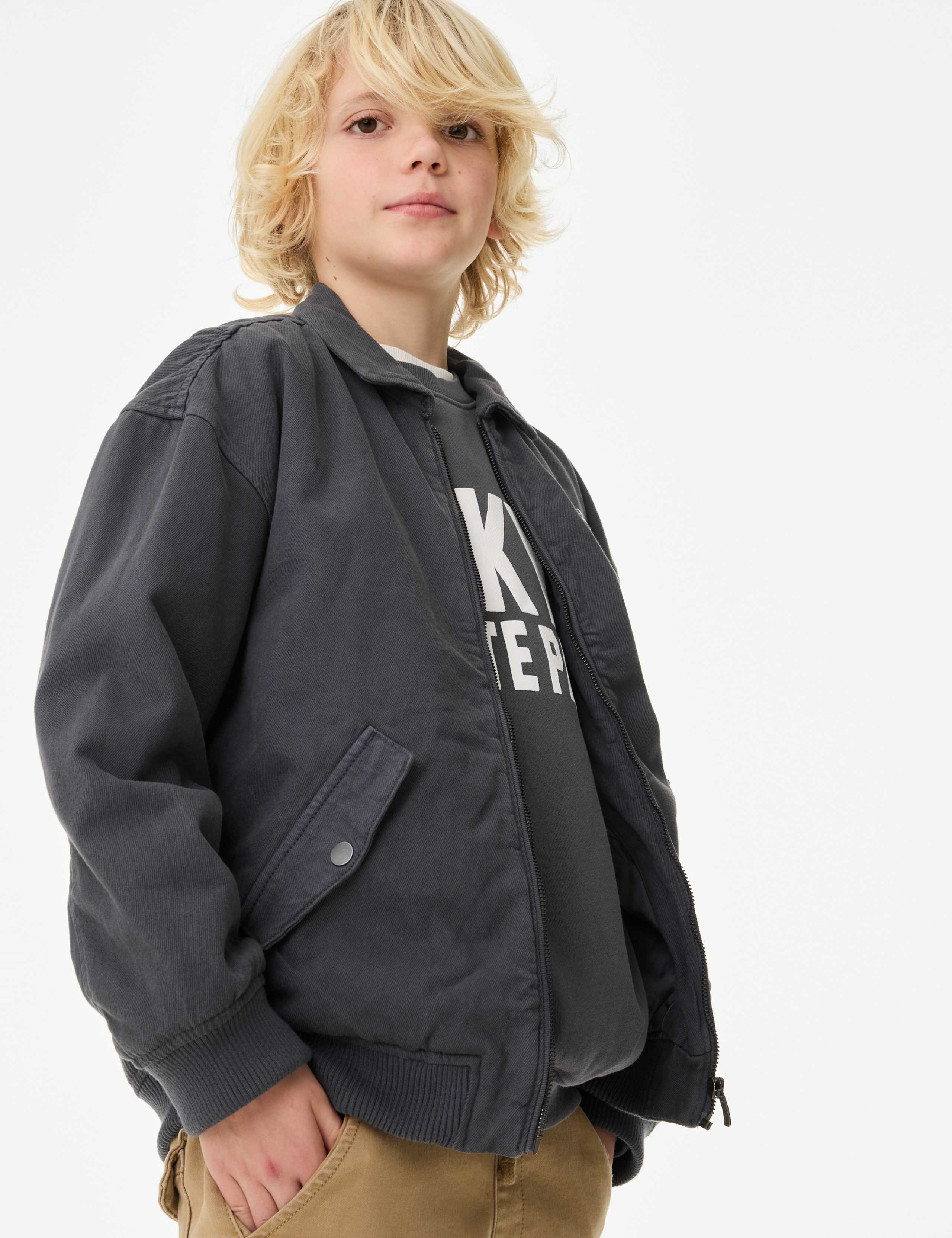Denim Bomber (6-16 Yrs) 1 of 6