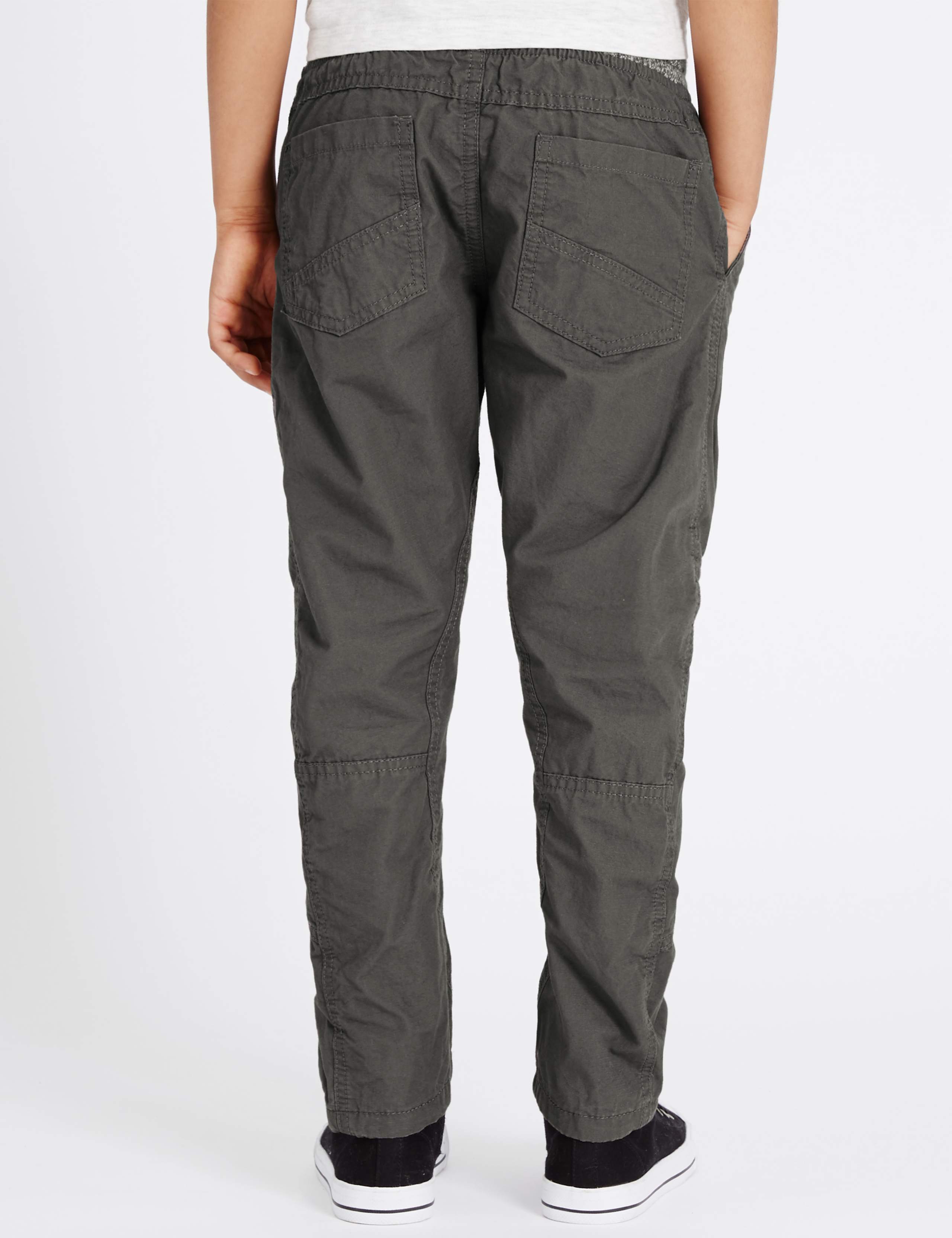 Pure Cotton Trousers (5-14 Years) 4 of 6