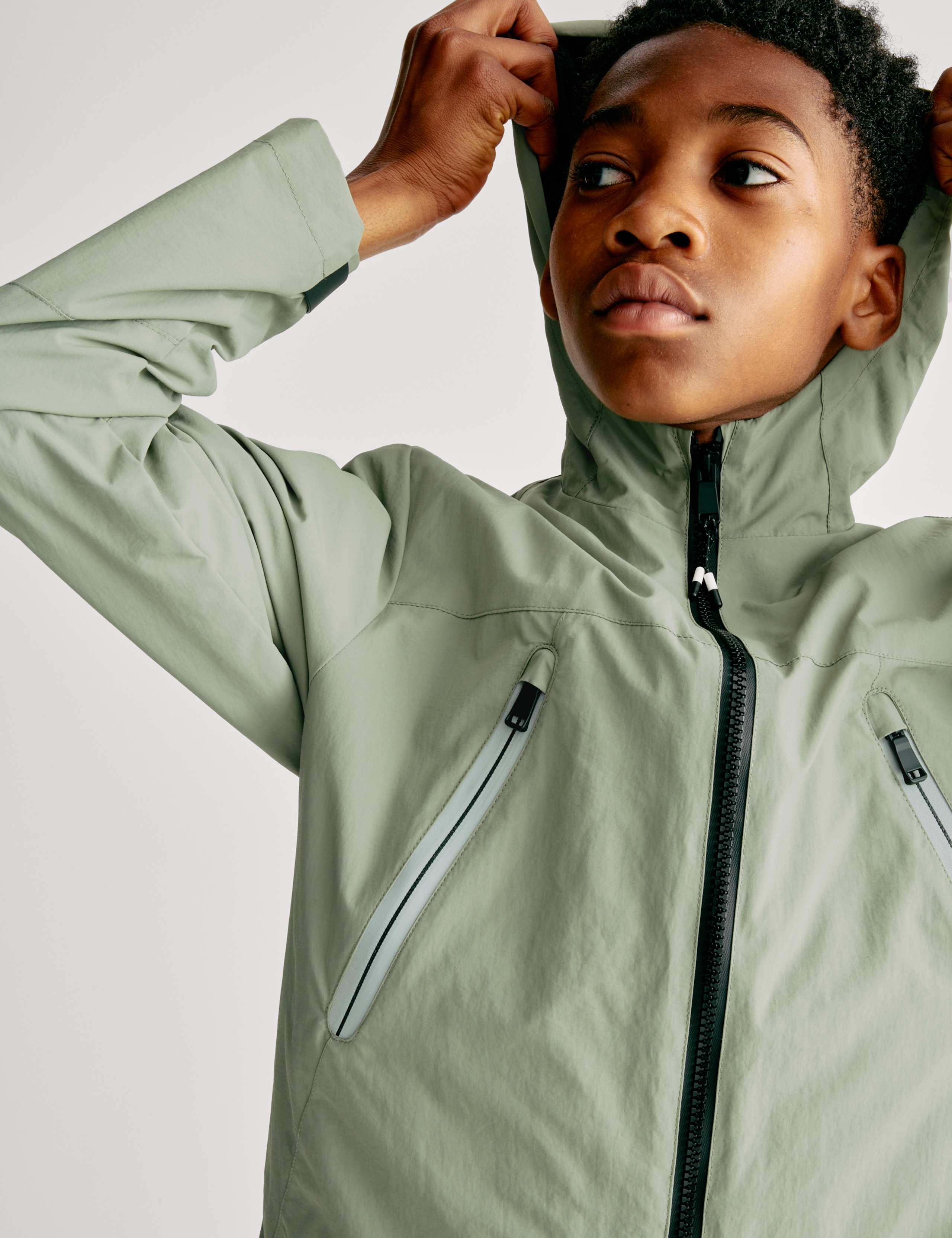 Stormwear™ Hooded Jacket (6-16 Yrs) 1 of 6