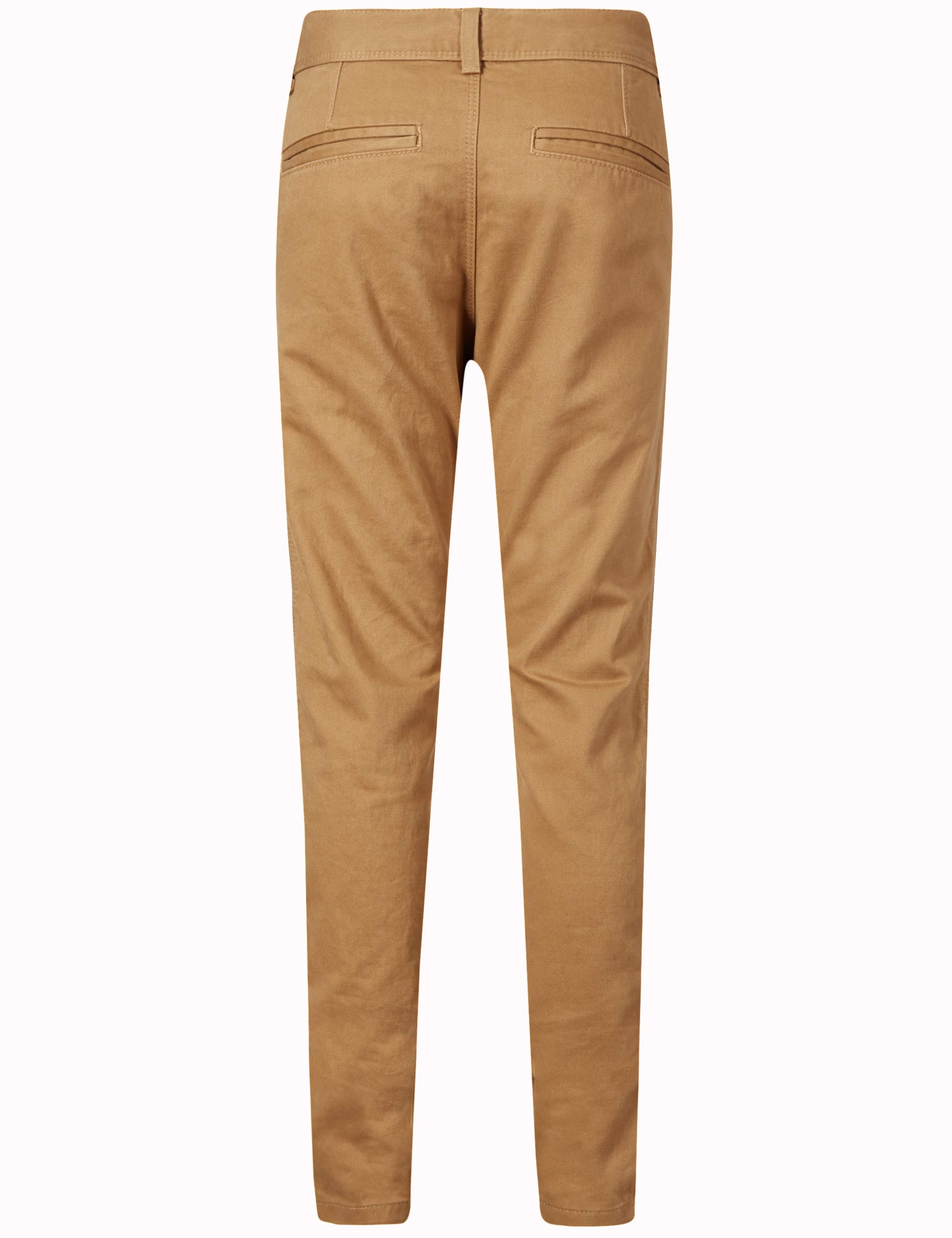 Pure Cotton Adjustable Waistband Chinos (5-14 Years) 6 of 6