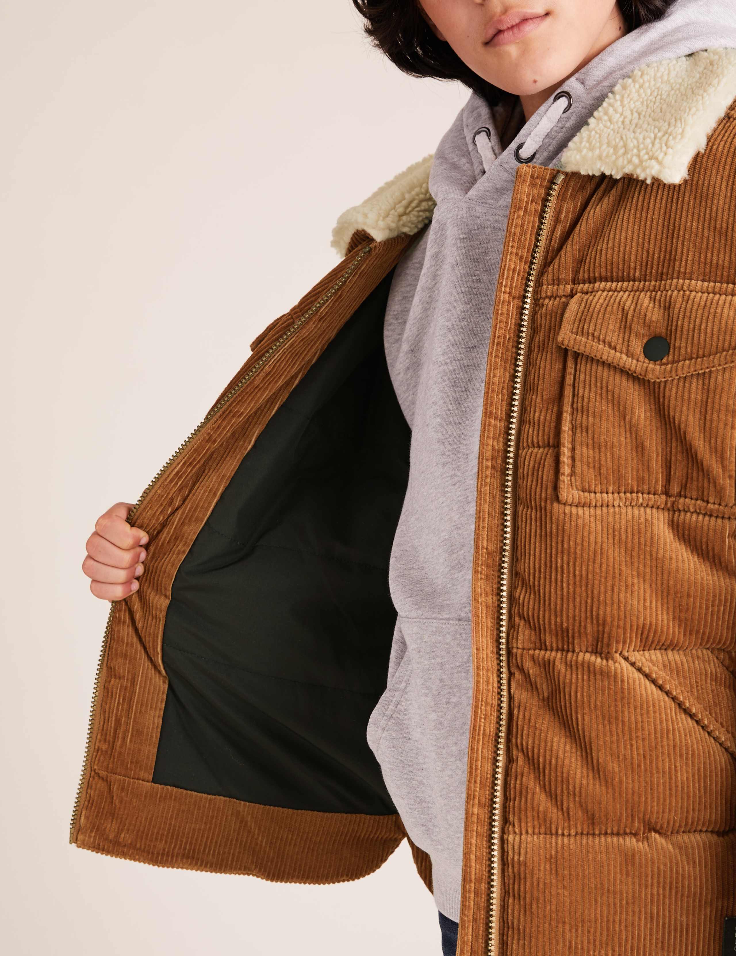 Stormwear™ Cotton Padded Cord Jacket (6-16 Yrs) 5 of 5
