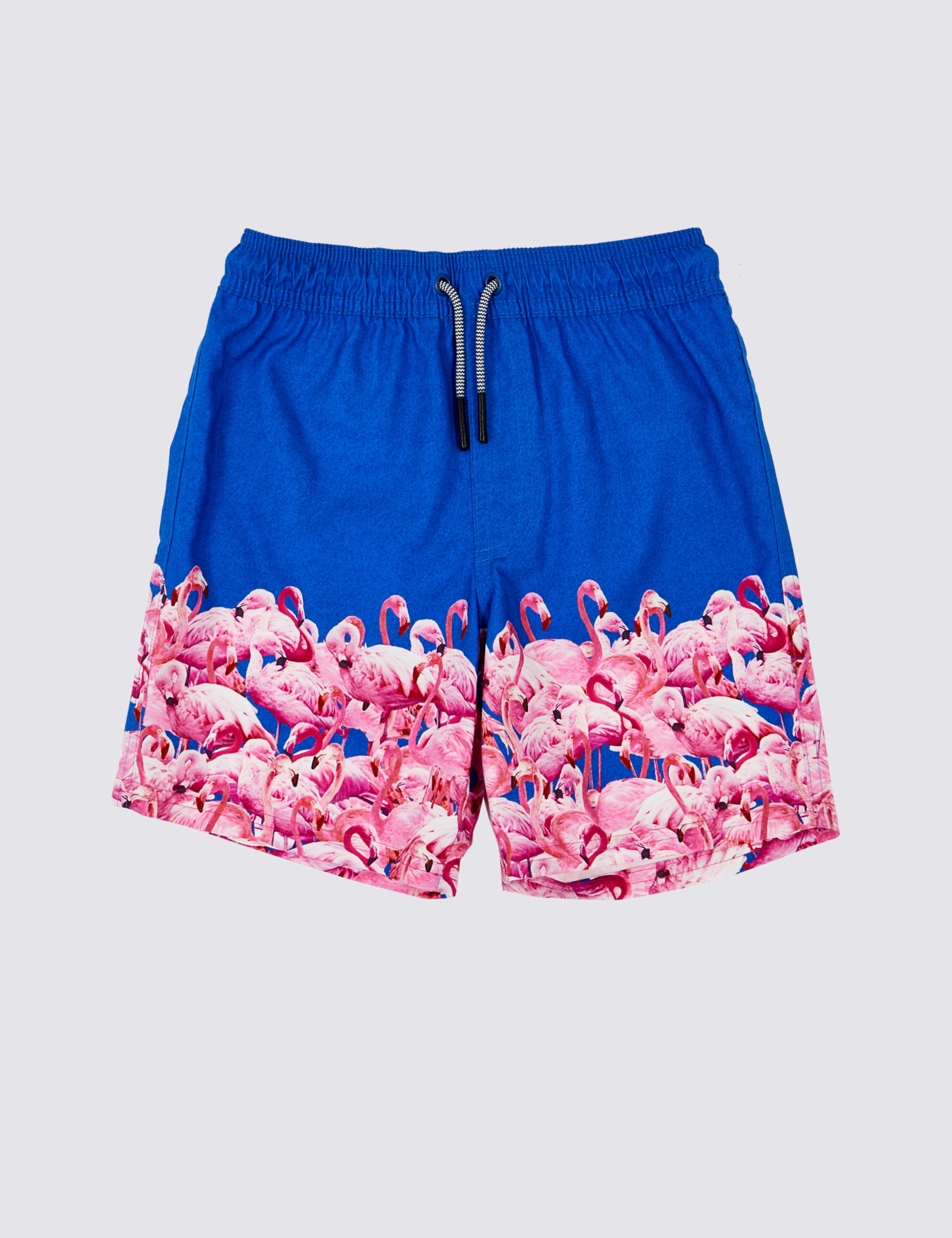 Sustainable Flamingo Print Swim Shorts (3-16 Years) 2 of 4