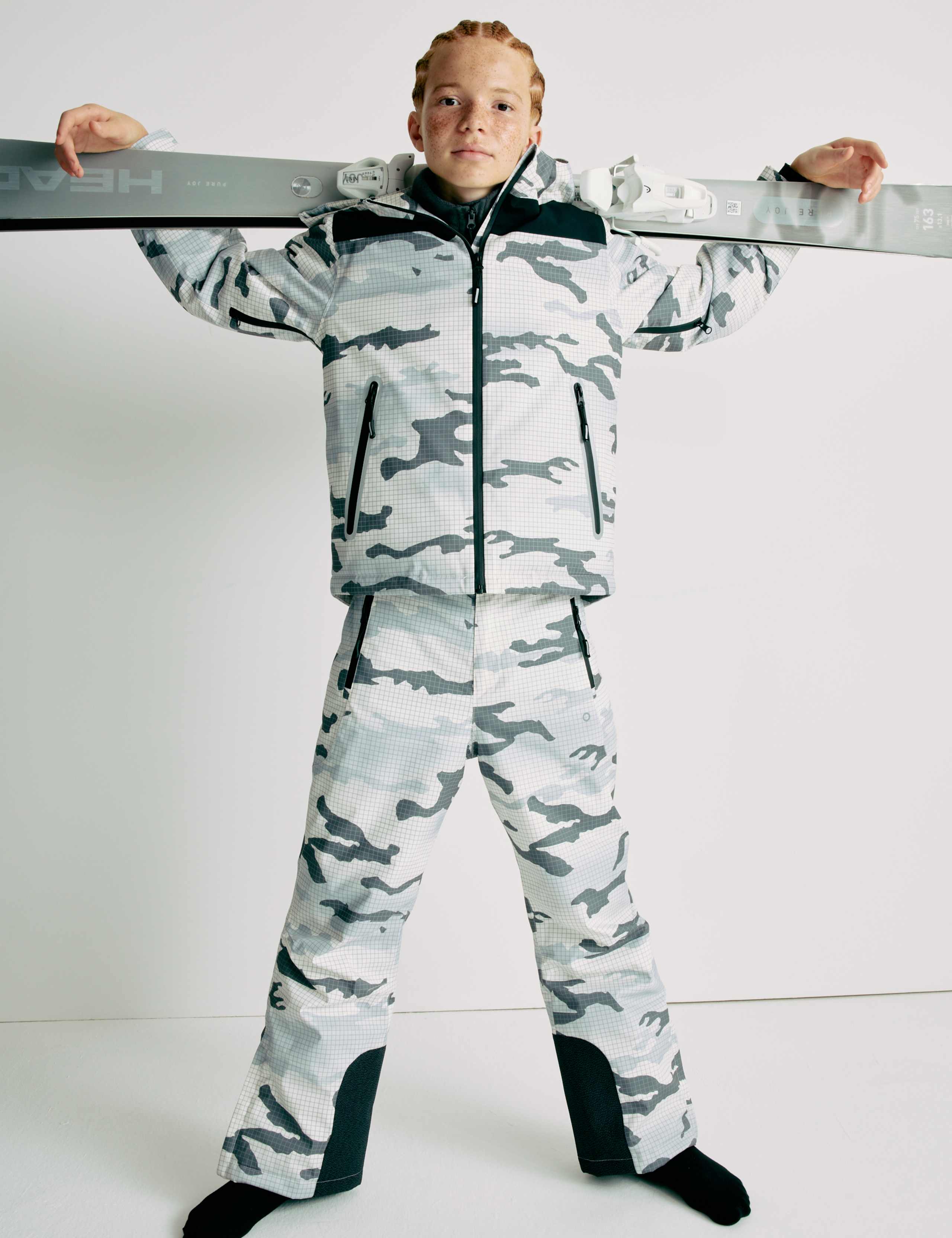 Stormwear™ Ultra Camo Ski Trousers (6-16 Yrs) 1 of 9
