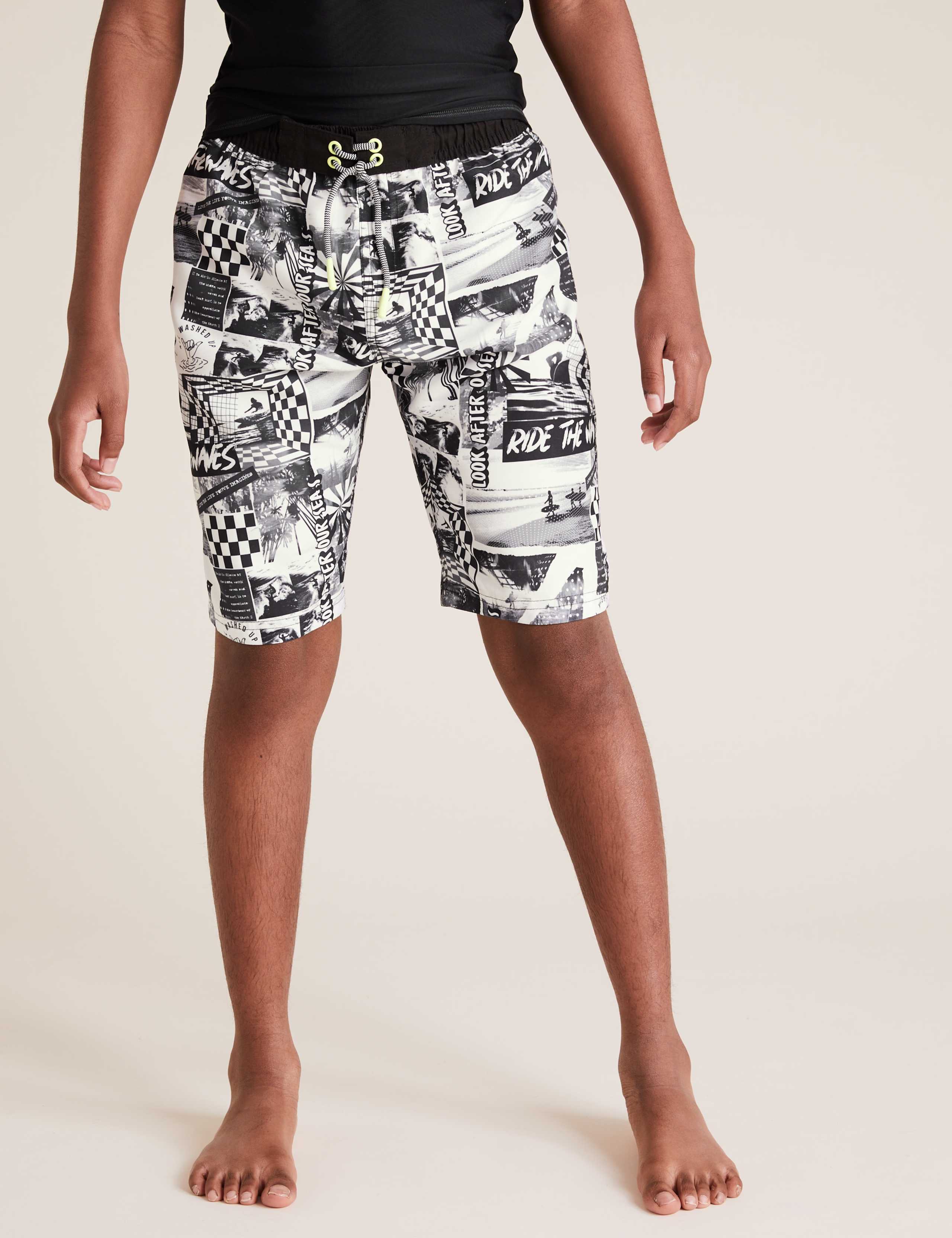 Photographic Ride The Waves Board Shorts (6-14 Yrs) 3 of 4