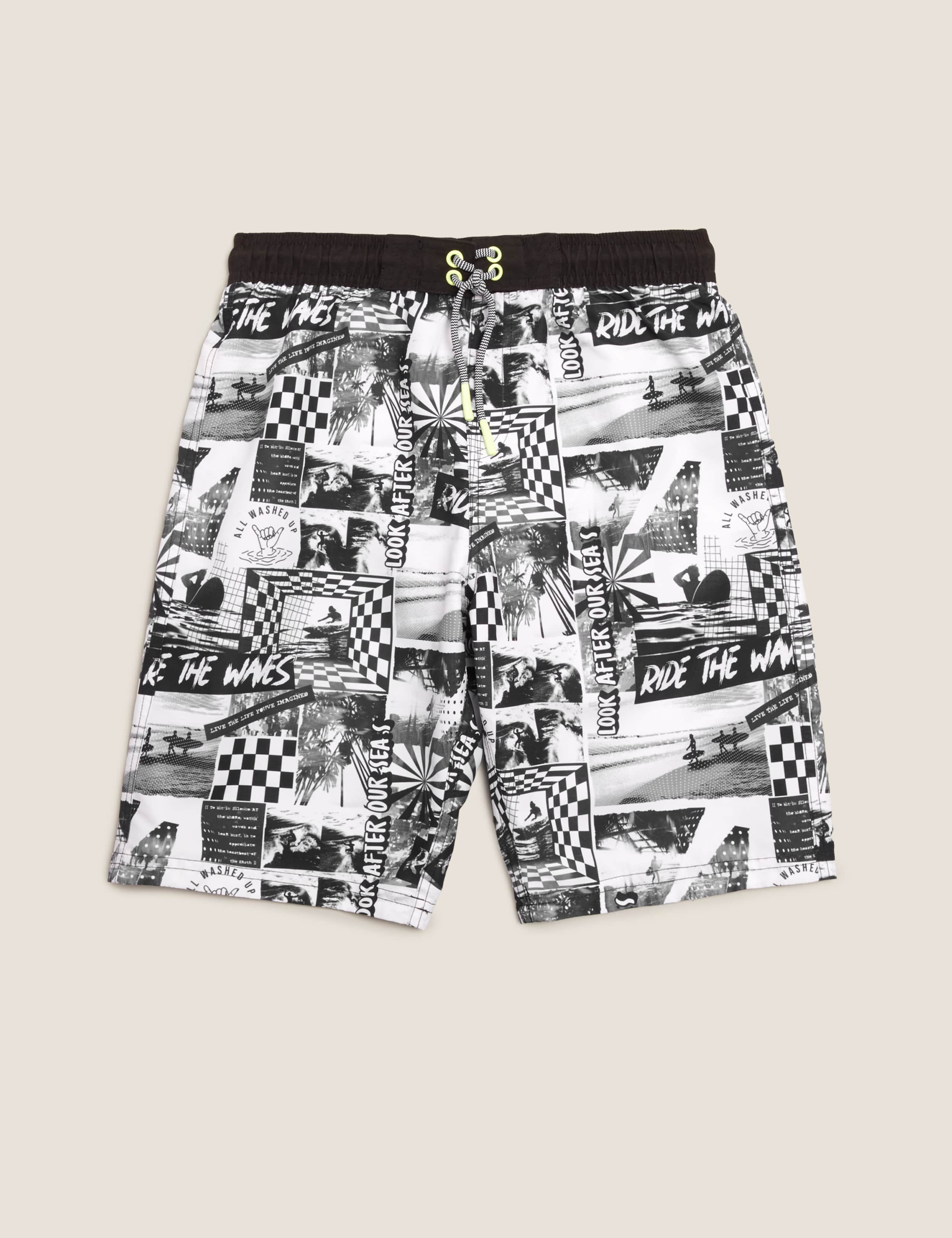 Photographic Ride The Waves Board Shorts (6-14 Yrs) 2 of 4