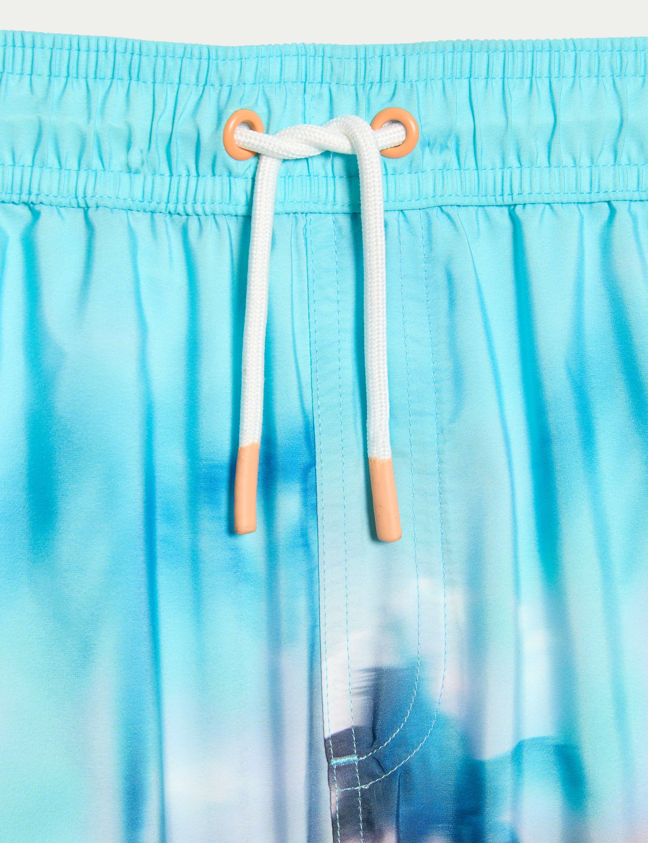 Palm Print Swim Shorts (6-16 Yrs) 5 of 6