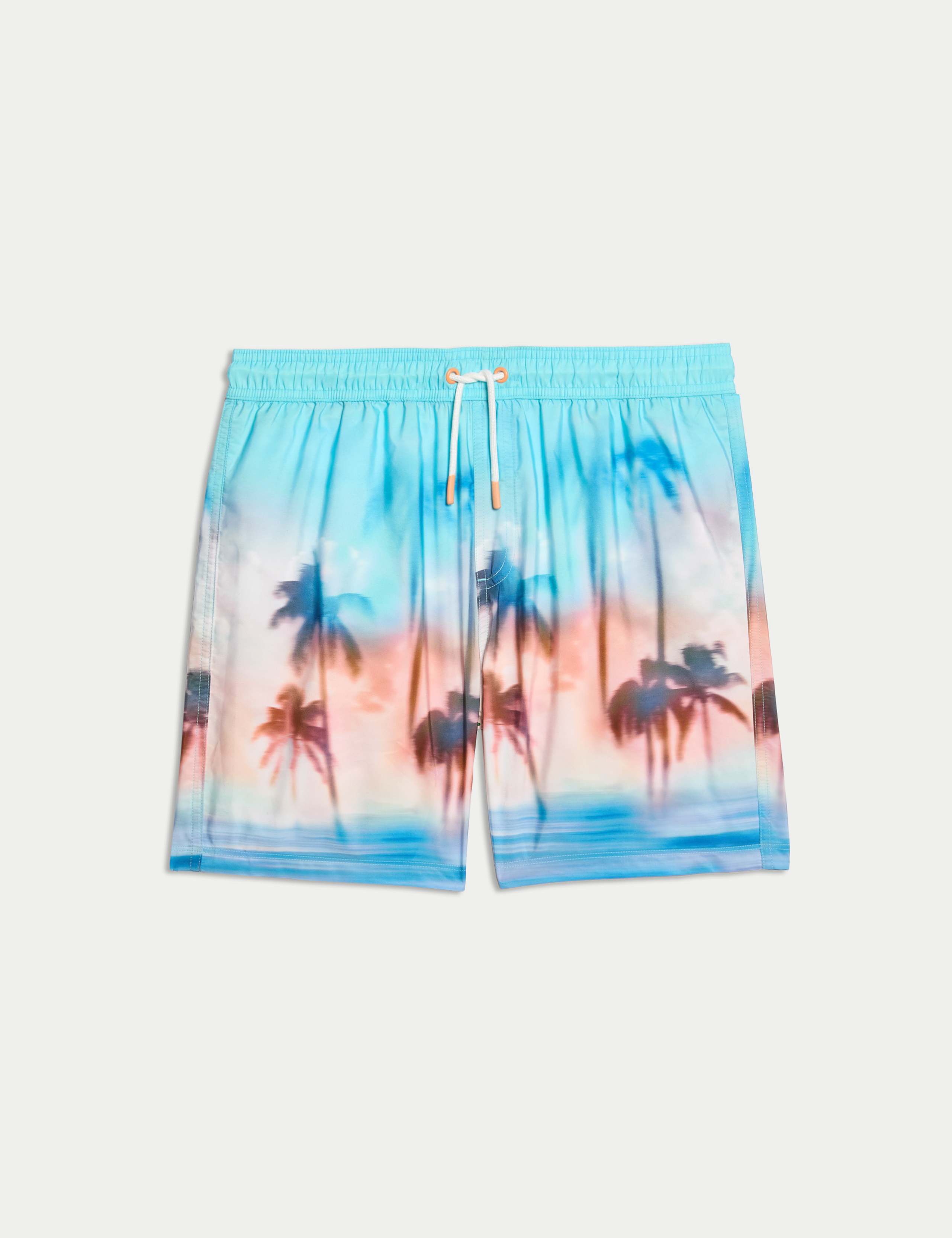 Palm Print Swim Shorts (6-16 Yrs) 2 of 6