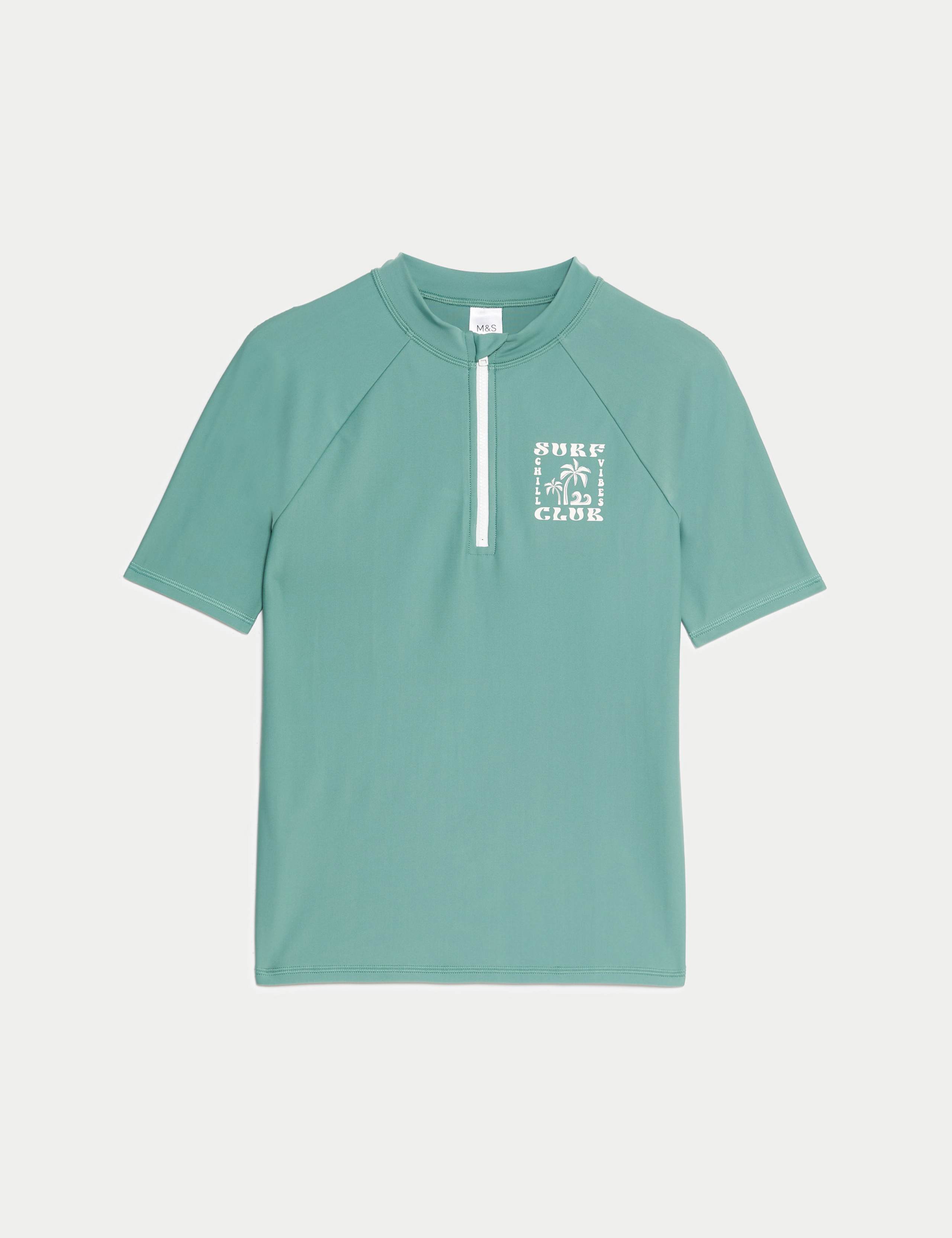 Quarter Zip Rash Vest (2-16 Yrs) 2 of 6