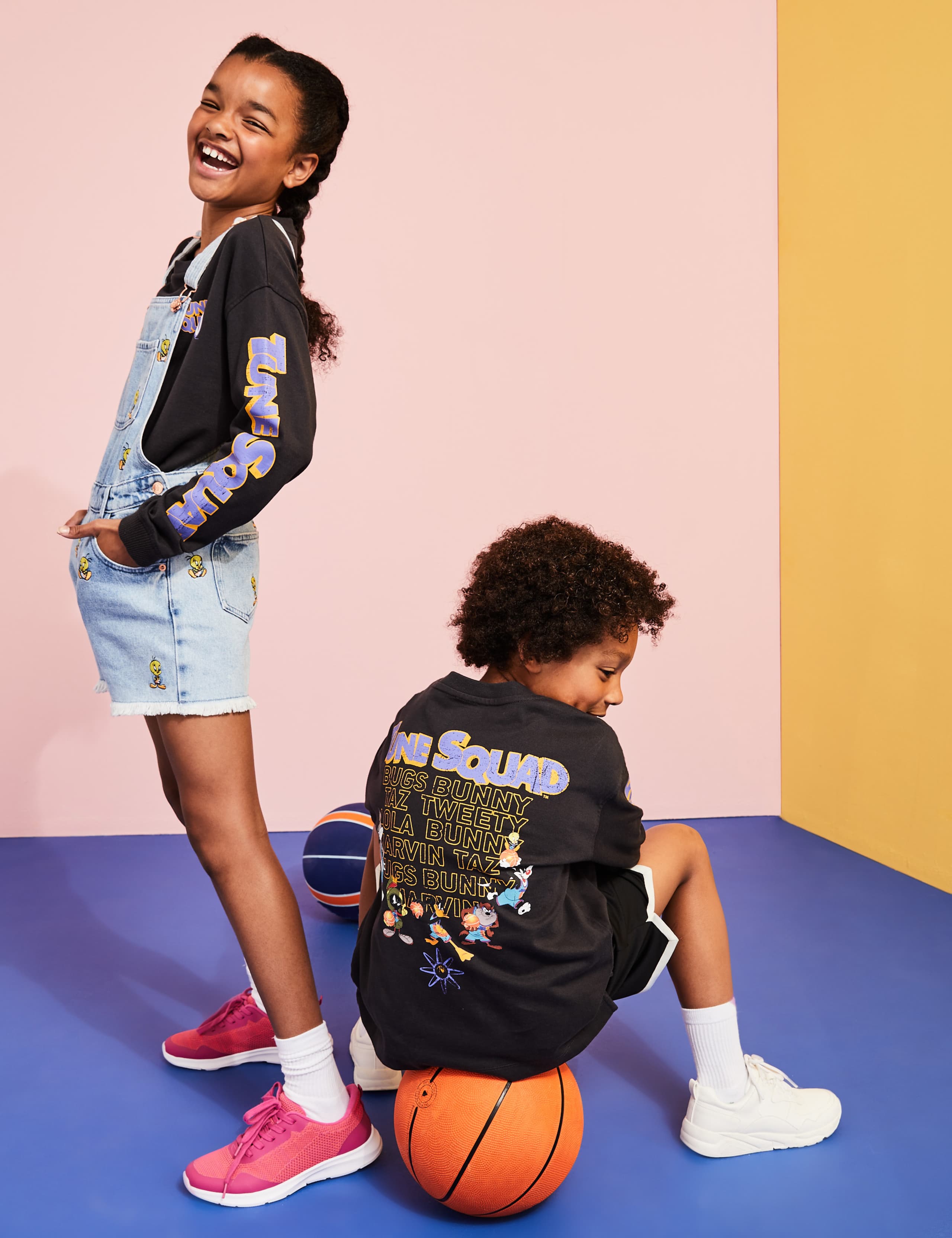 Space Jam: A New Legacy™ Pure Cotton Top (6-16 Yrs) 1 of 7