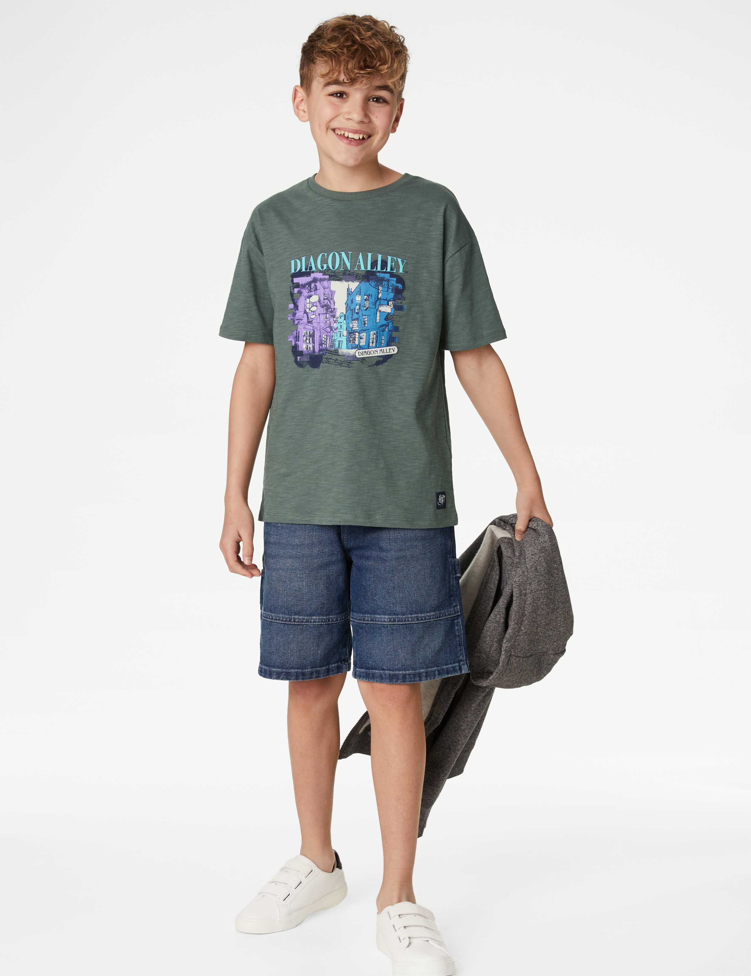 Pure Cotton Harry Potter™ T-Shirt (6-16 Yrs) 4 of 6