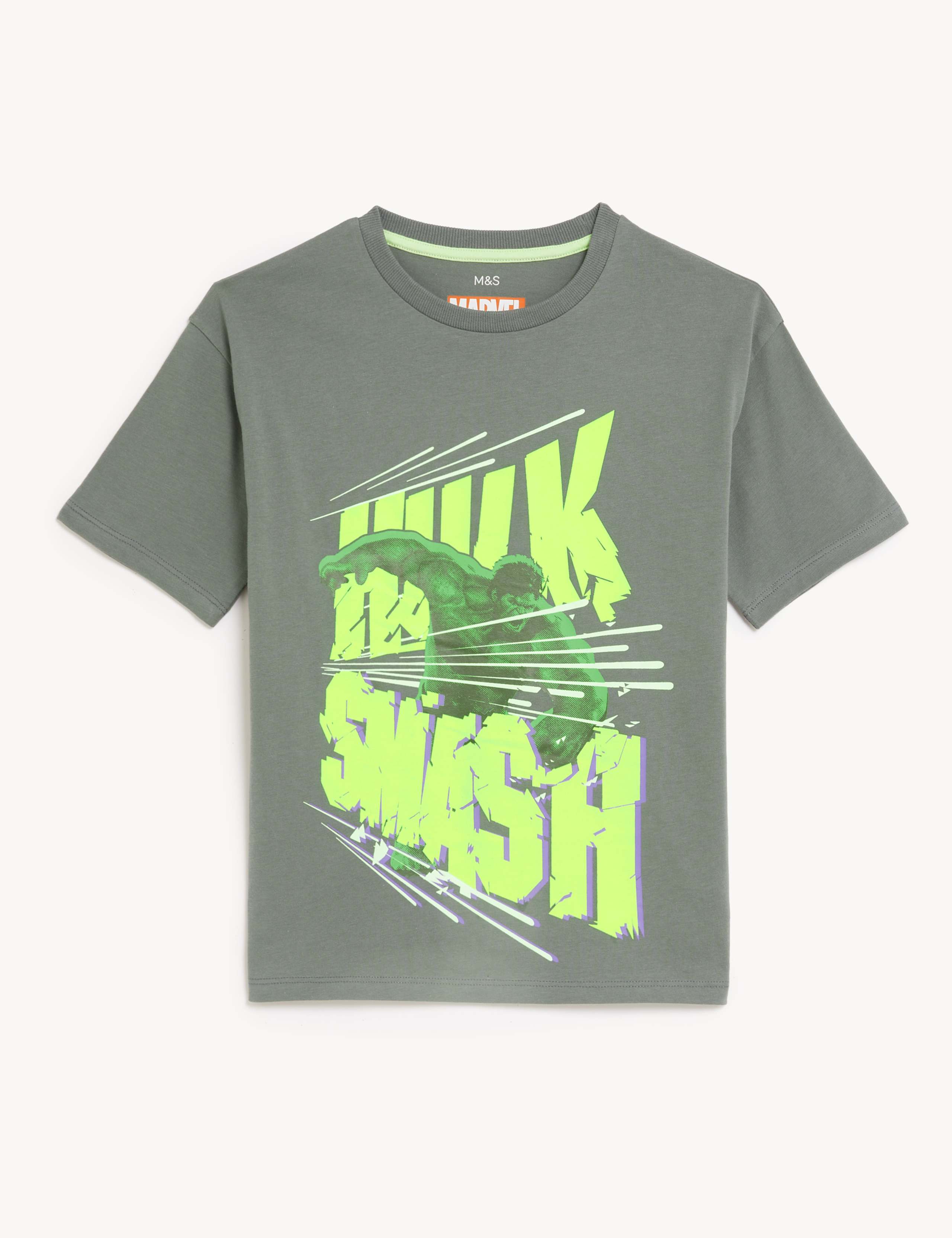 Pure Cotton Hulk™ T-Shirt (6-16 Yrs) 2 of 5