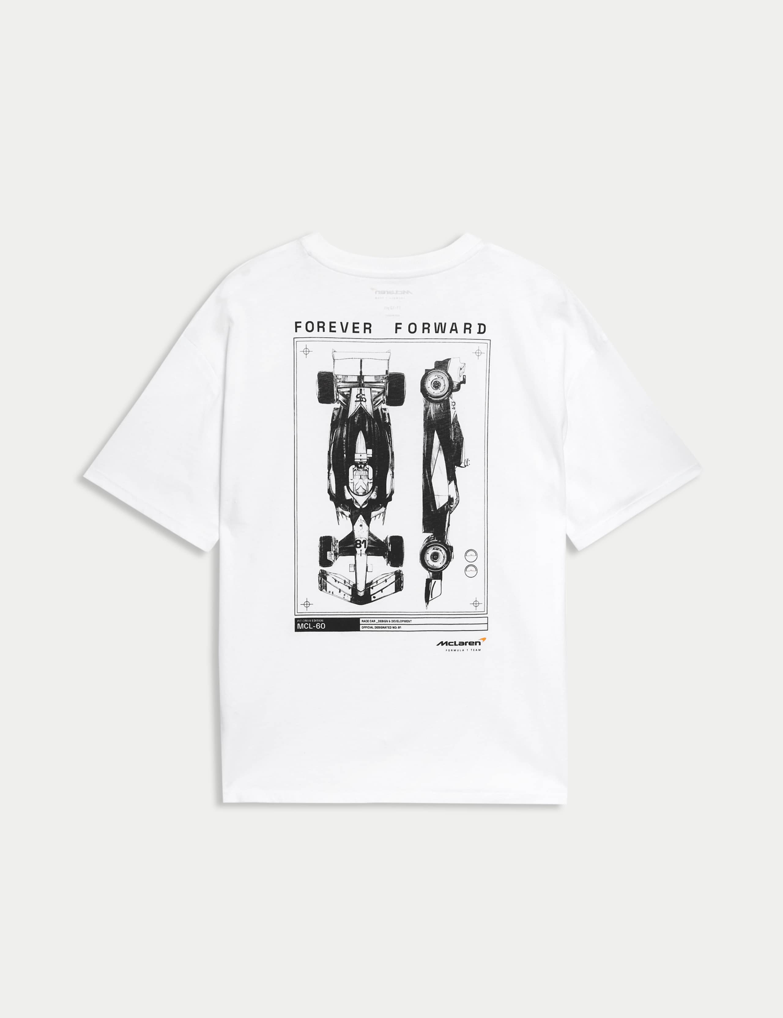 Pure Cotton McLaren™ Oversized T-Shirt (6-16 Yrs) 3 of 3
