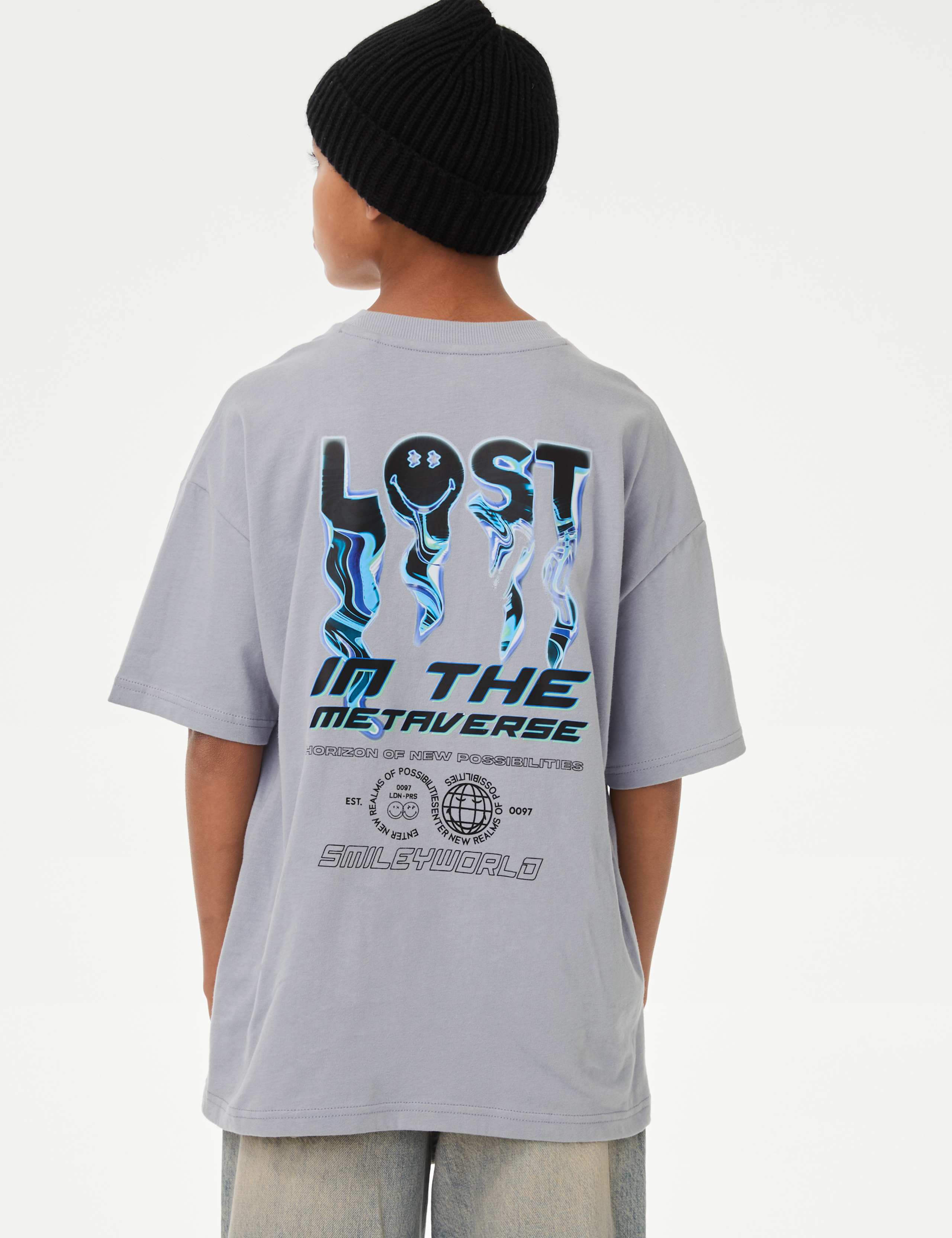 Pure Cotton SmileyWorld® Graphic T-Shirt (6-16 Yrs) 4 of 5