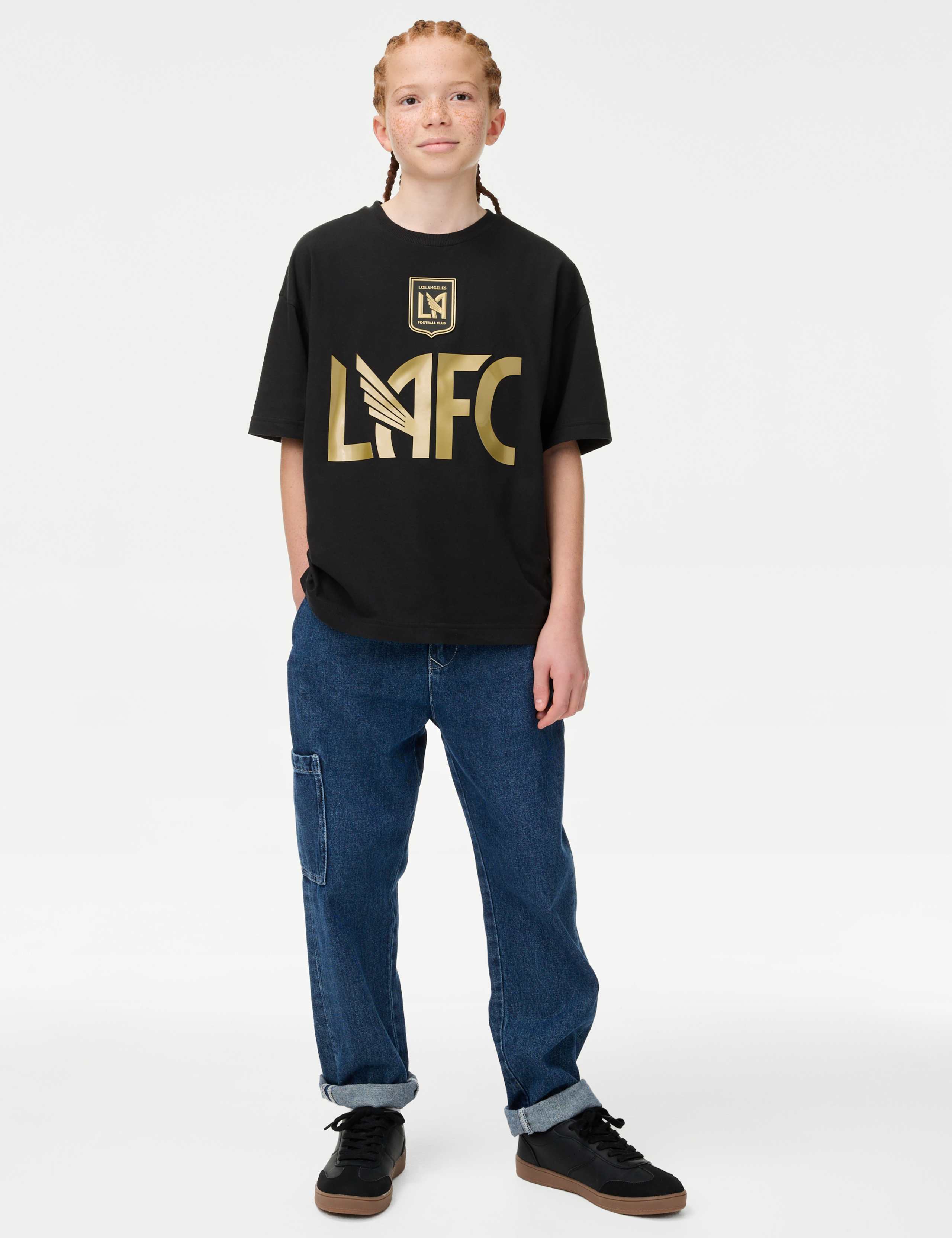 Pure Cotton LA Galaxy T-Shirt (2-16 Yrs) 3 of 6