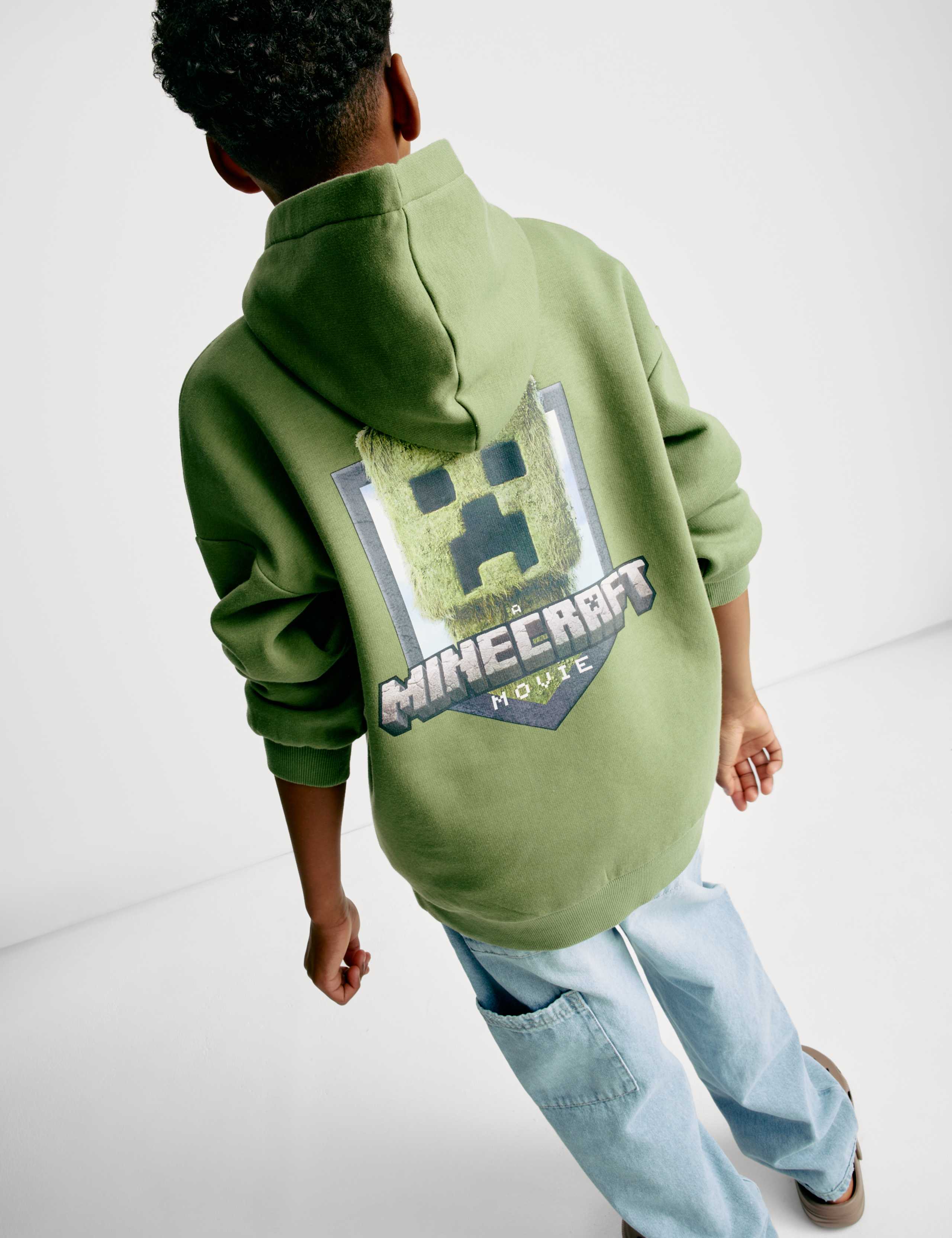 Cotton Rich Minecraft™ Hoodie (8-16 Yrs) 6 of 9