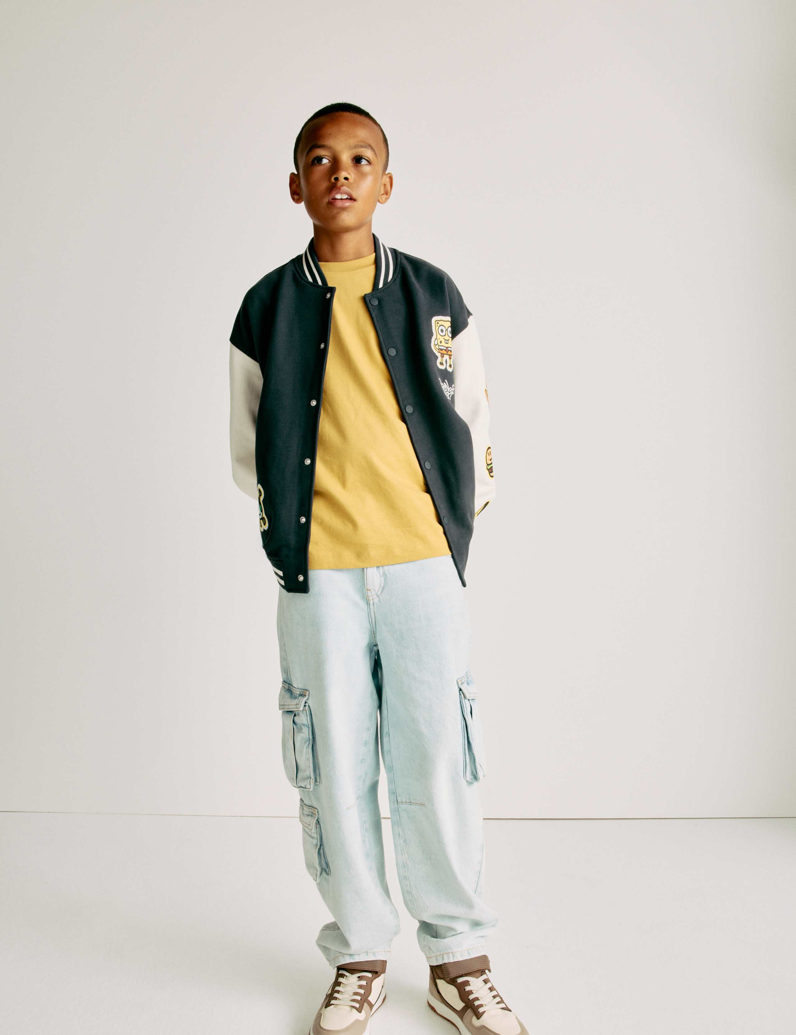 Doodle Boy™ x SpongeBob SquarePants™ Bomber Jacket (4-16 Yrs) 4 of 9