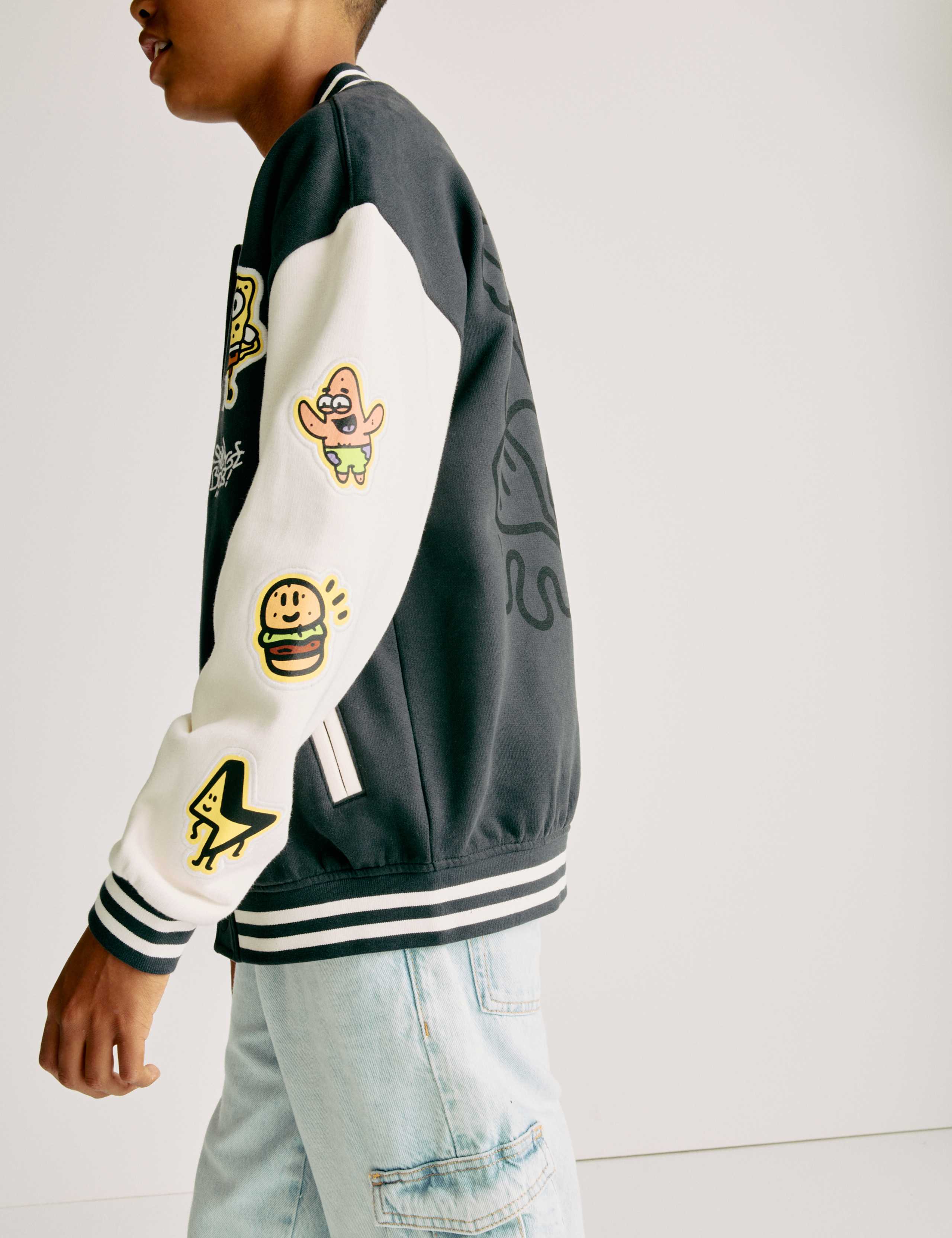 Doodle Boy™ x SpongeBob SquarePants™ Bomber Jacket (4-16 Yrs) 7 of 9