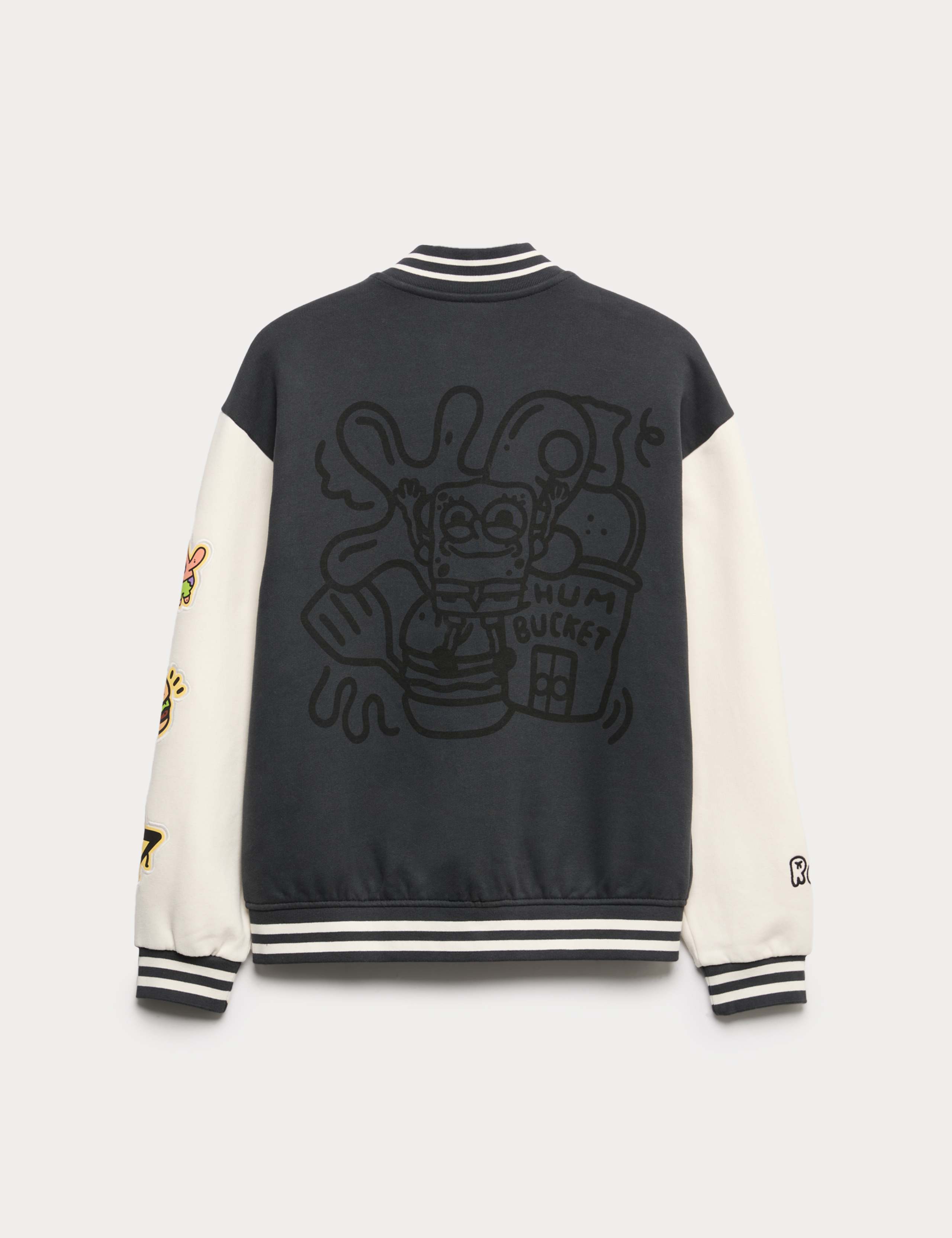 Cotton Rich SpongeBob SquarePants™ Print Bomber (2-16 Yrs) 3 of 3