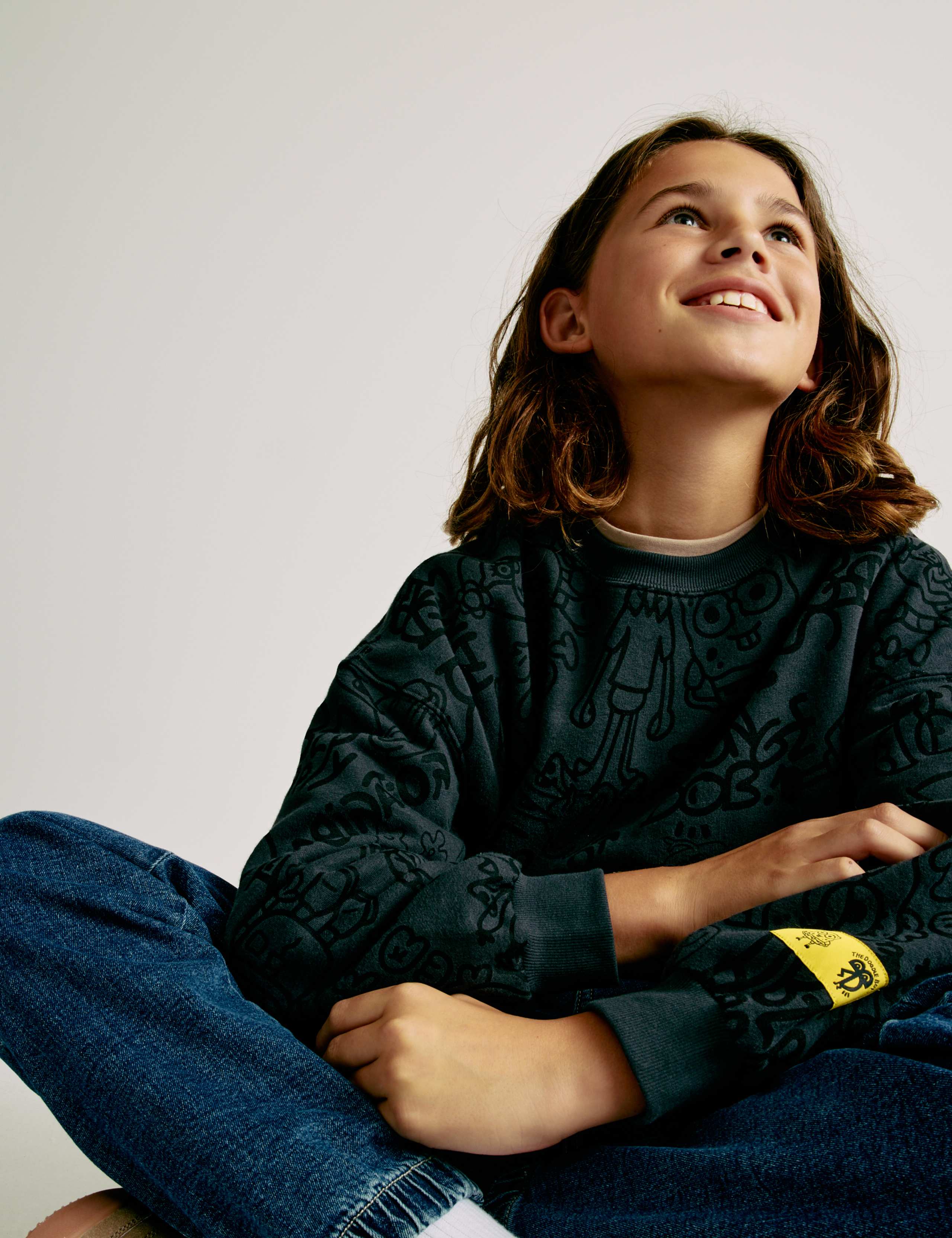 Doodle Boy™ x SpongeBob SquarePants™ Printed Sweatshirt (4-16 Yrs) 3 of 8