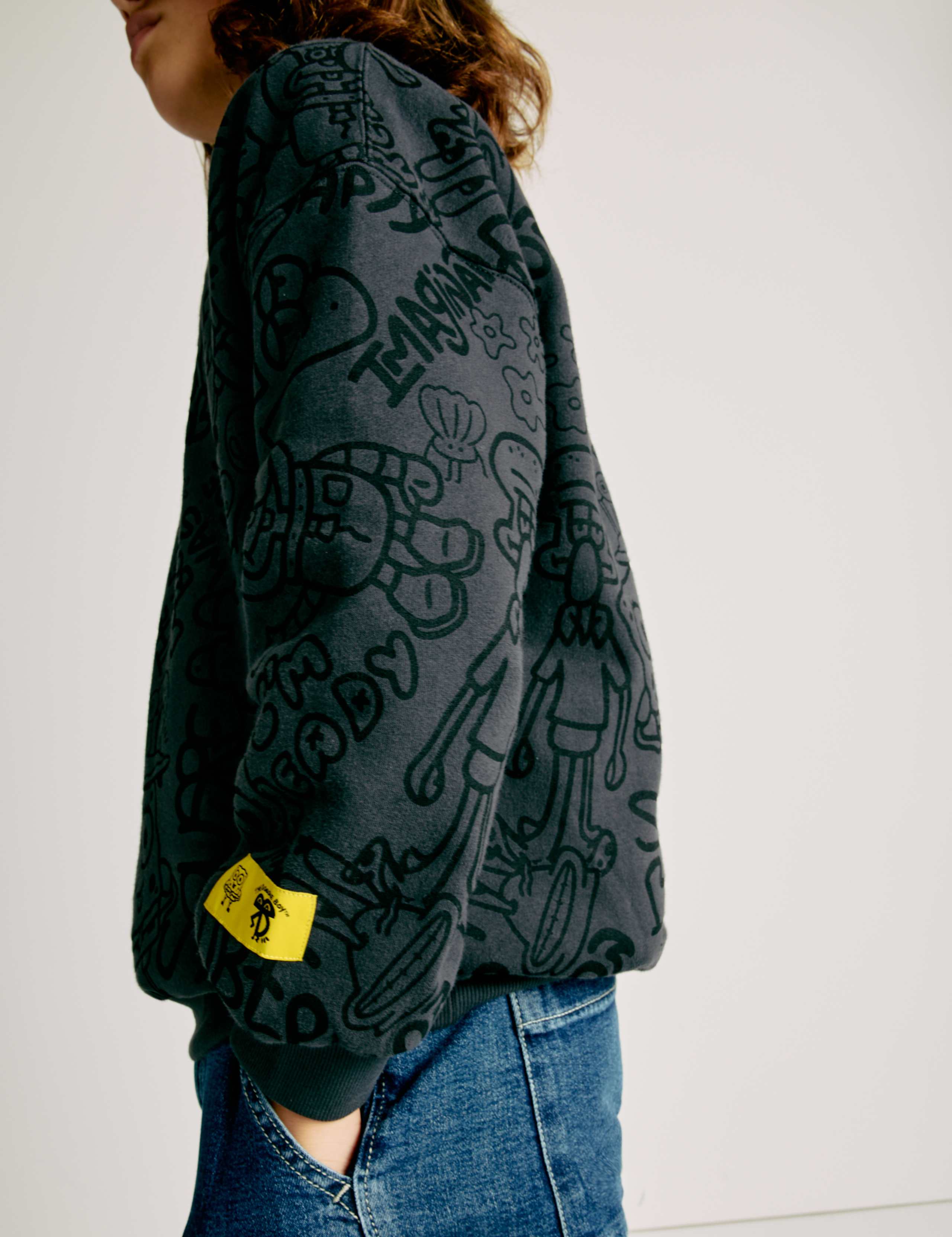 Doodle Boy™ x SpongeBob SquarePants™ Printed Sweatshirt (4-16 Yrs) 4 of 8