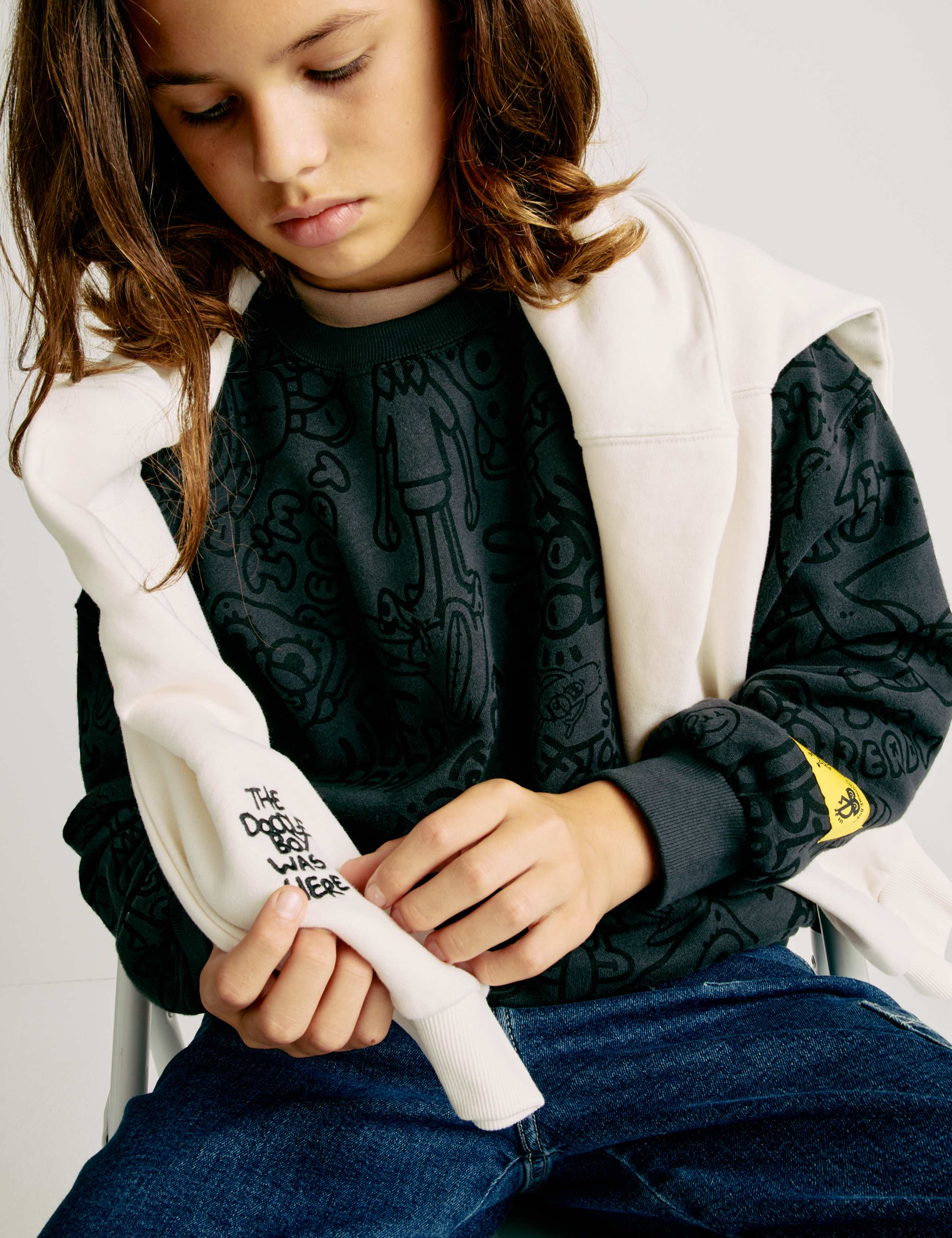 Doodle Boy™ x SpongeBob SquarePants™ Printed Sweatshirt (4-16 Yrs) 6 of 8
