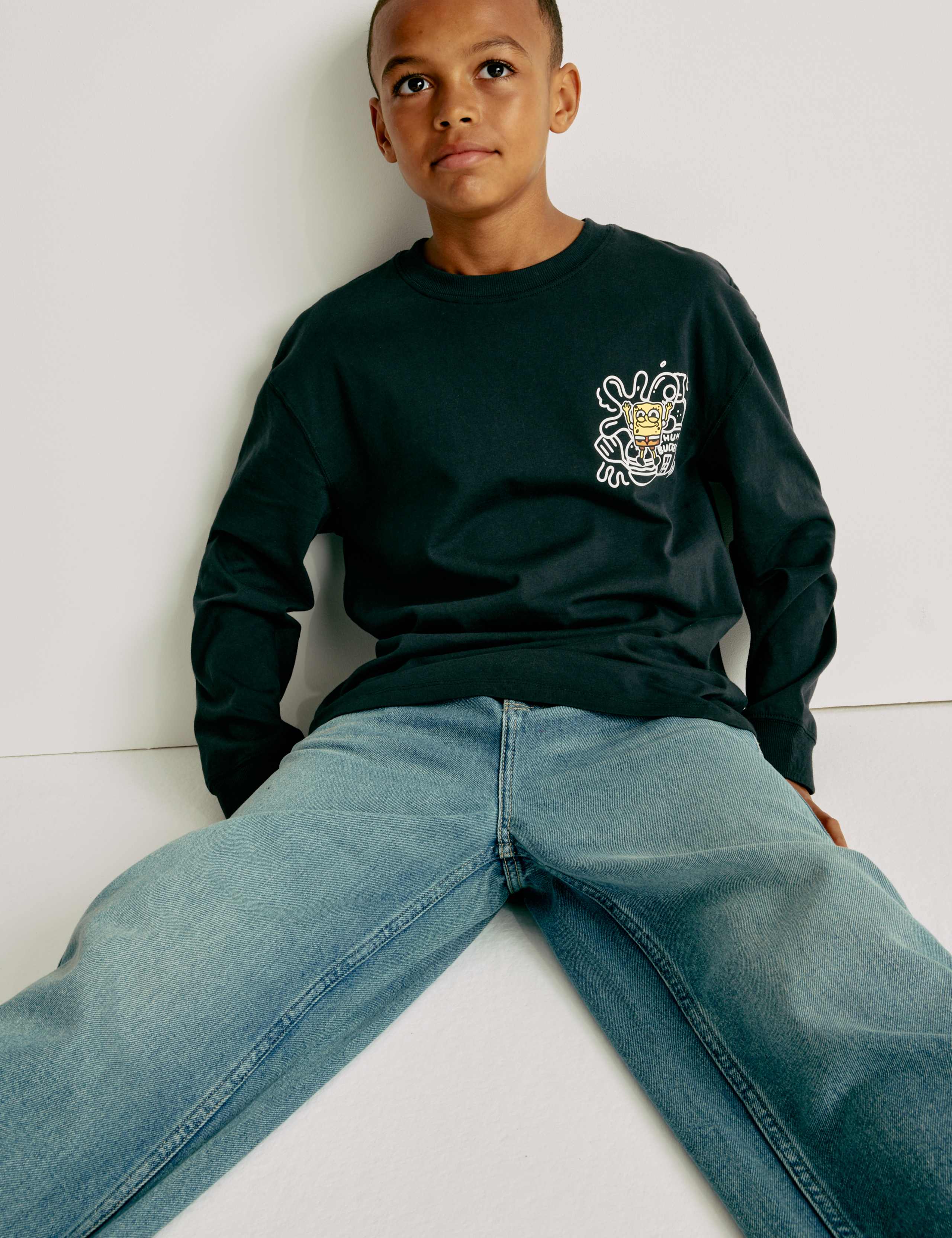 Doodle Boy™ x SpongeBob SquarePants™ Long Sleeve Top (2-16 Yrs) 5 of 7