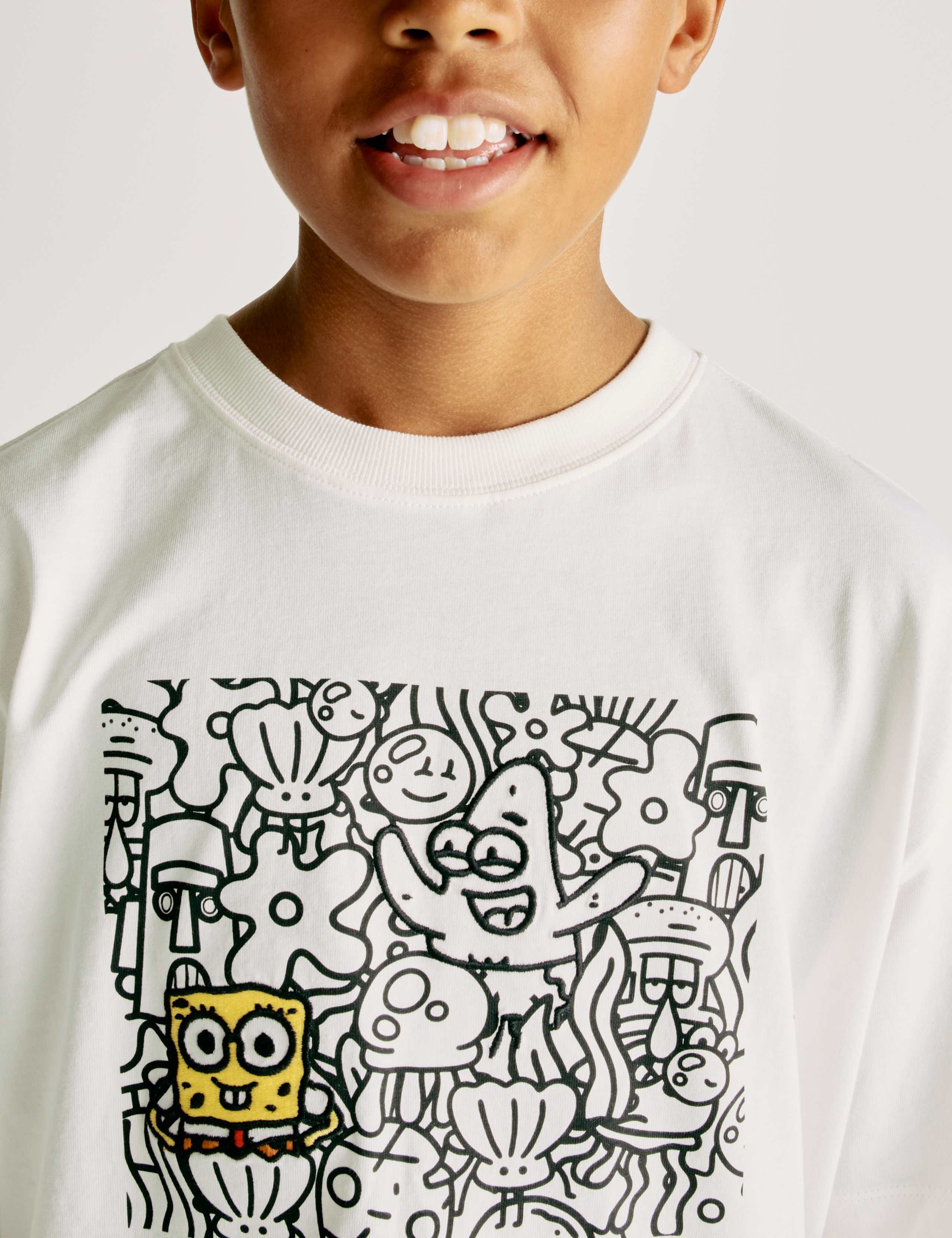 Doodle Boy™ x SpongeBob SquarePants™ Graphic T-Shirt (2-16 Yrs) 3 of 5