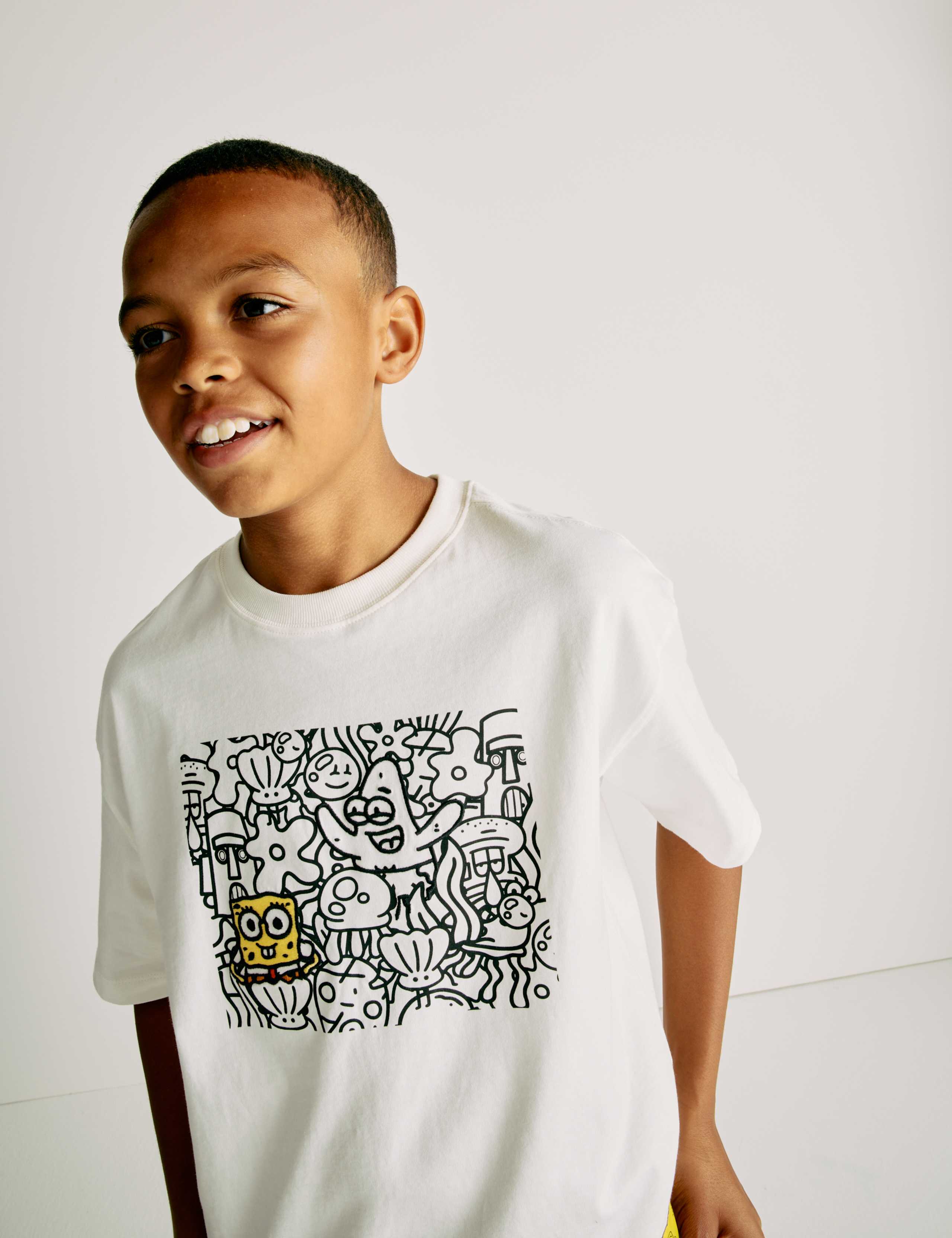 Doodle Boy™ x SpongeBob SquarePants™ Graphic T-Shirt (2-16 Yrs) 5 of 5