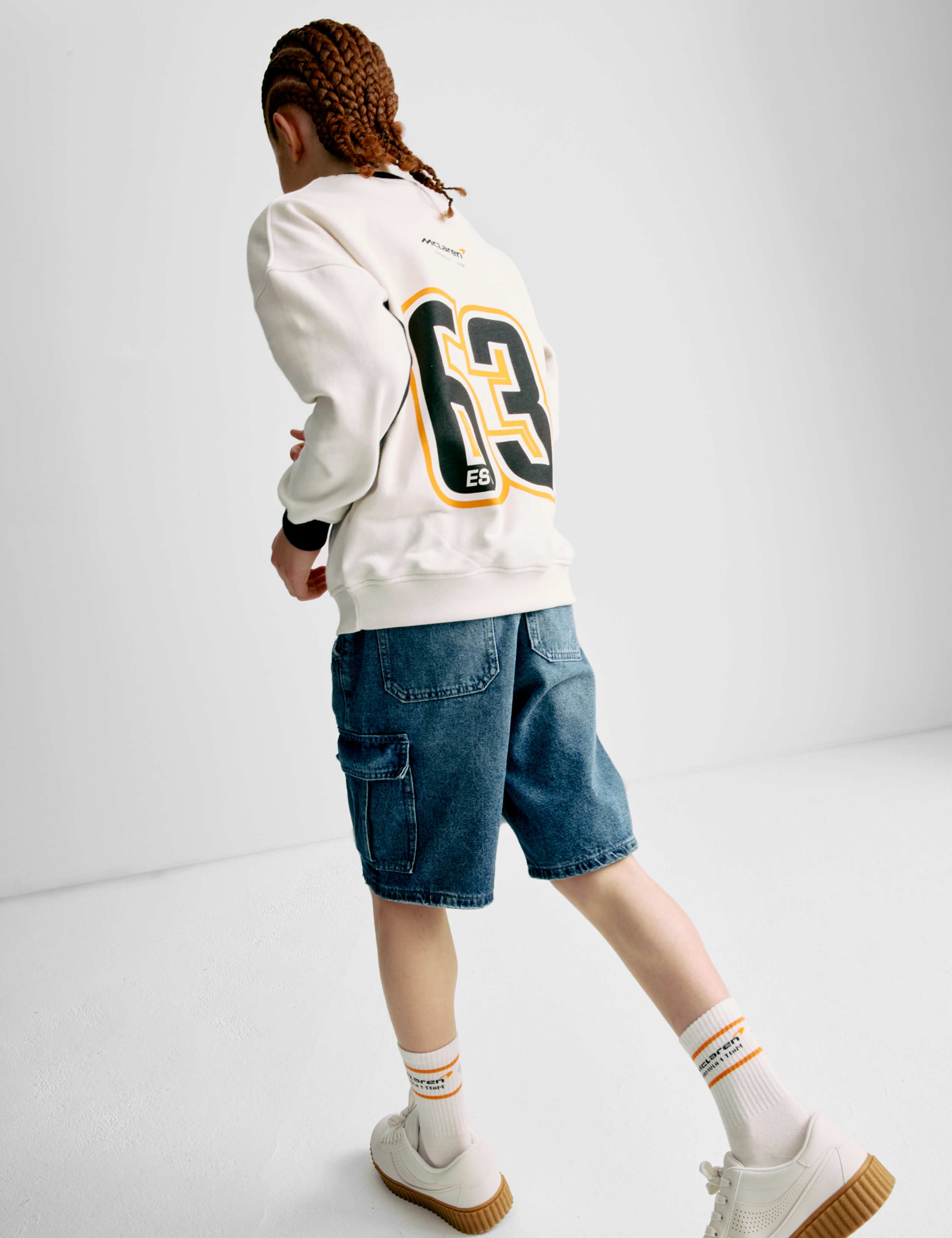 Pure Cotton McLaren F1 Team Sweatshirt (2-16 Yrs) 5 of 9