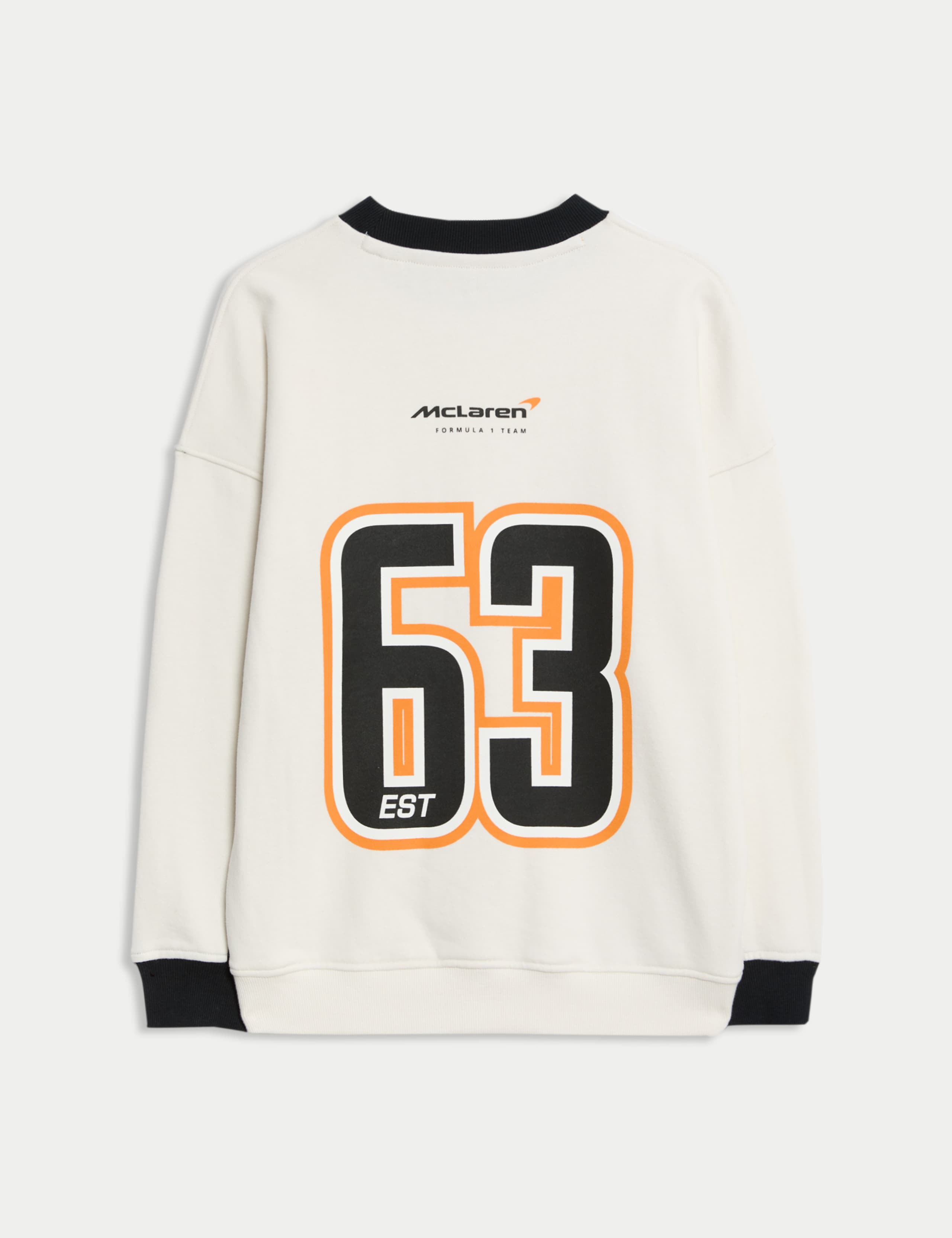 Pure Cotton McLaren F1 Team Sweatshirt (2-16 Yrs) 9 of 9