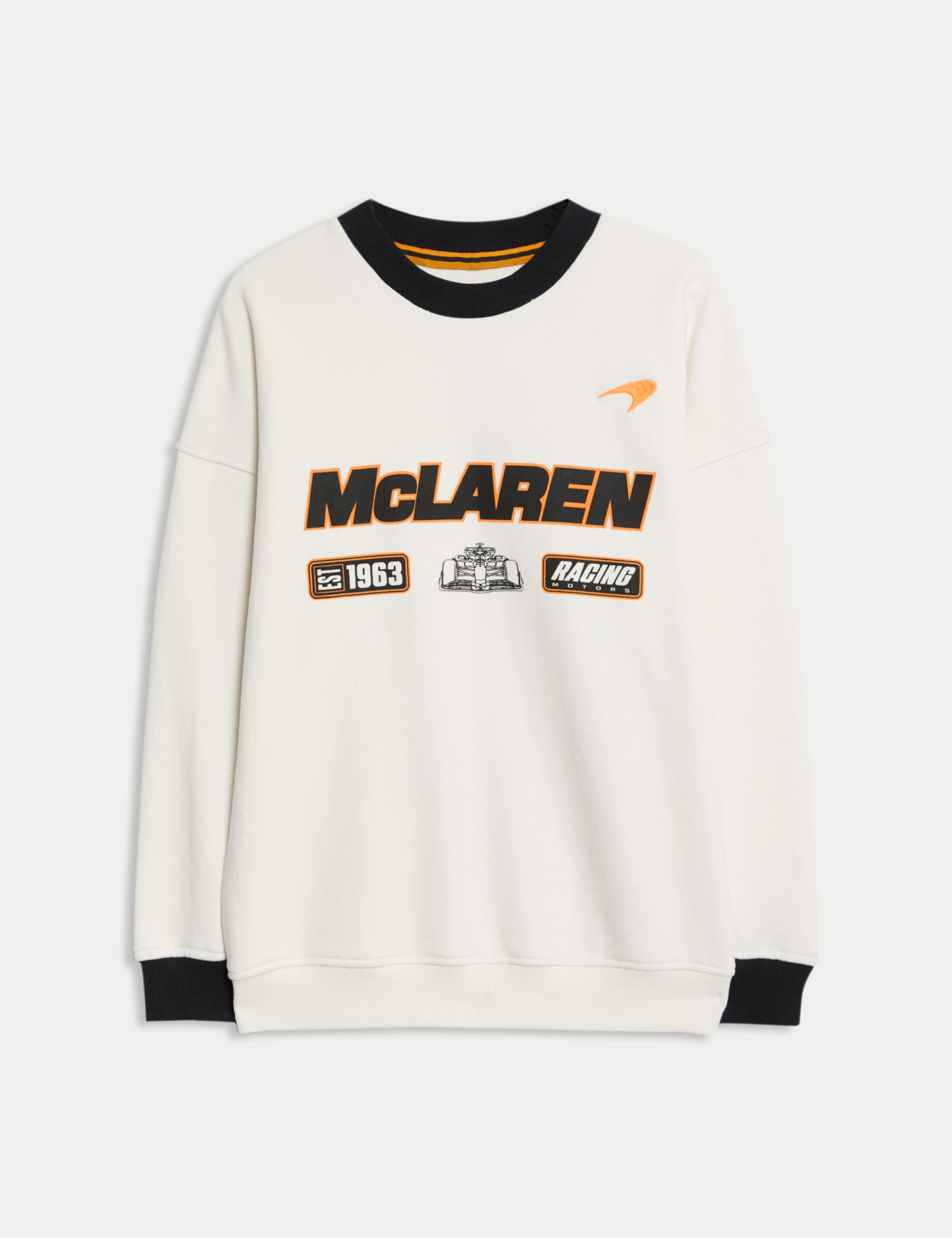 Pure Cotton McLaren F1 Team Sweatshirt (2-16 Yrs) 2 of 9