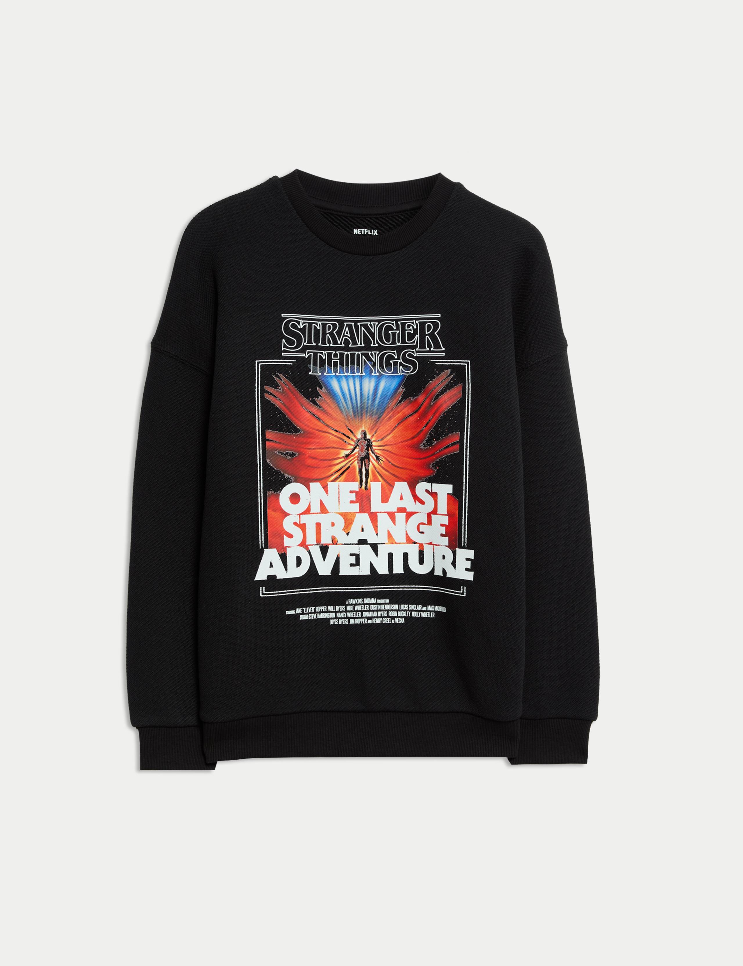 Cotton Rich Stranger Things™ Sweatshirt (6-16 Yrs) 2 of 7