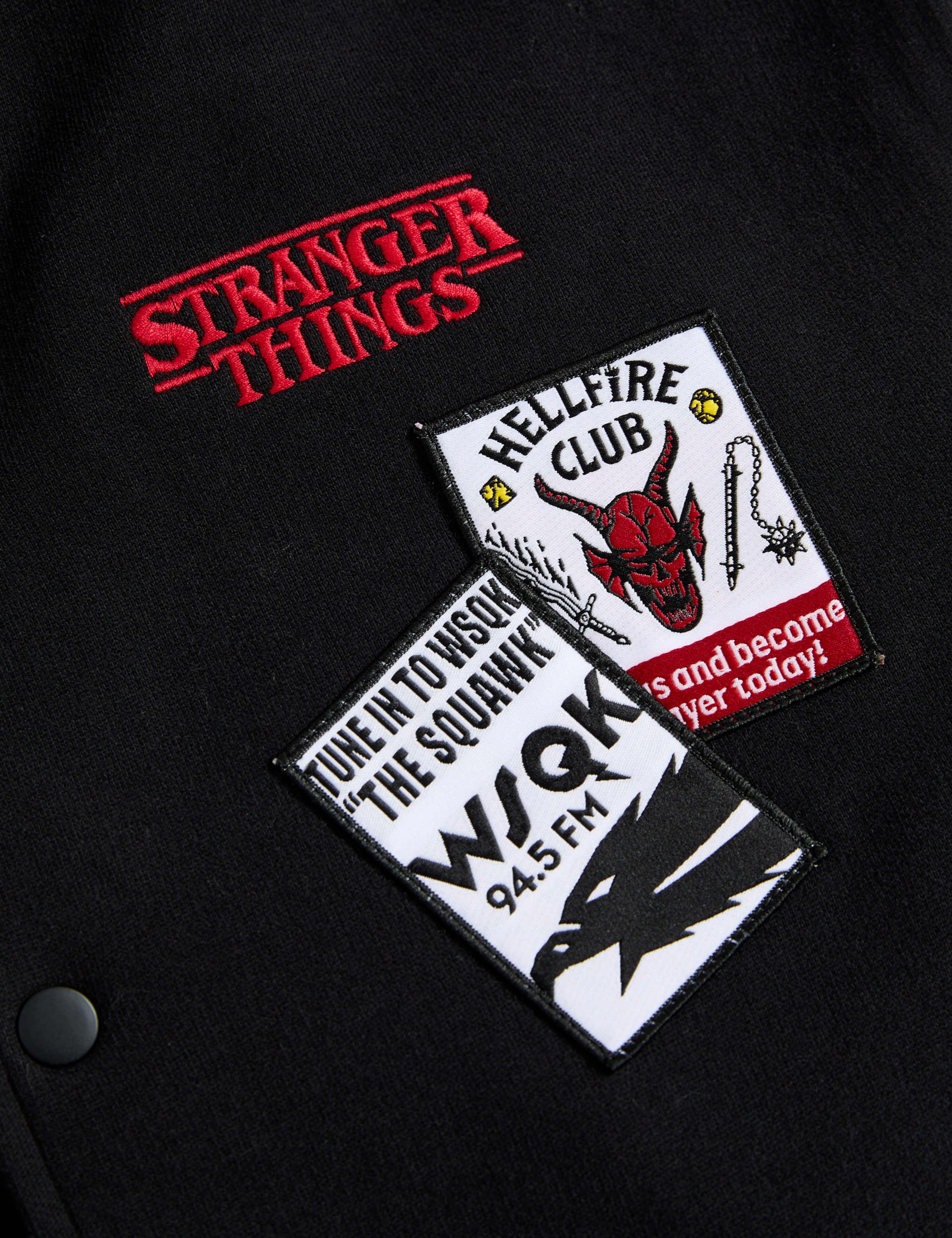 Cotton Rich Stranger Things™ Hooded Bomber (6-16 Yrs) 7 of 7