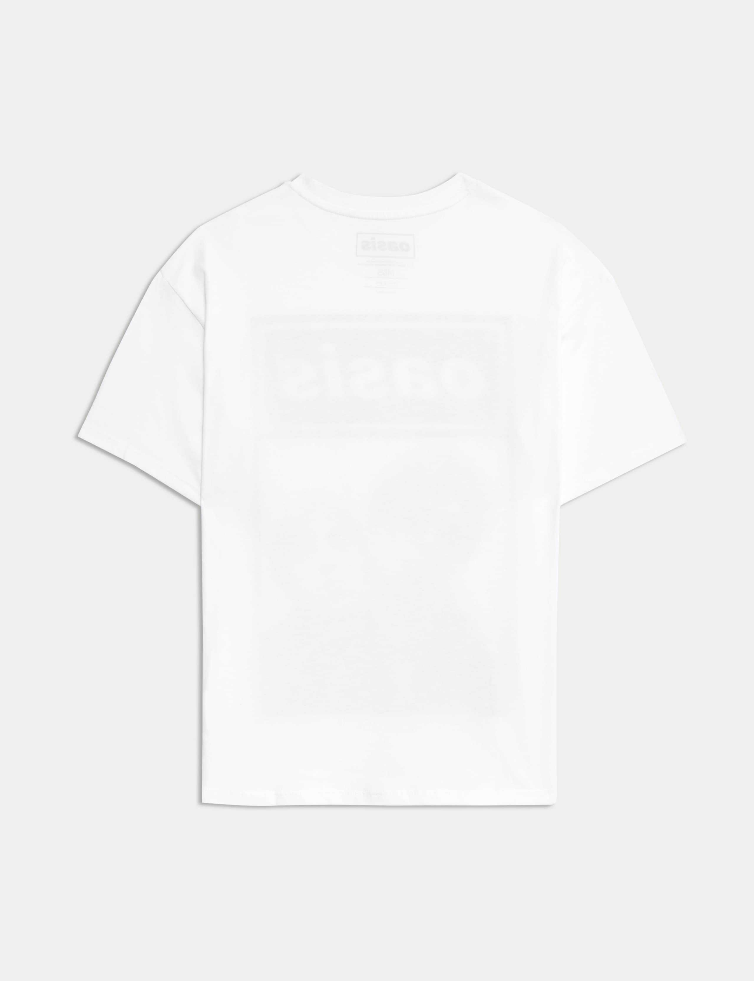 Pure Cotton Oasis Graphic T-Shirt (6-16 Yrs) 3 of 3
