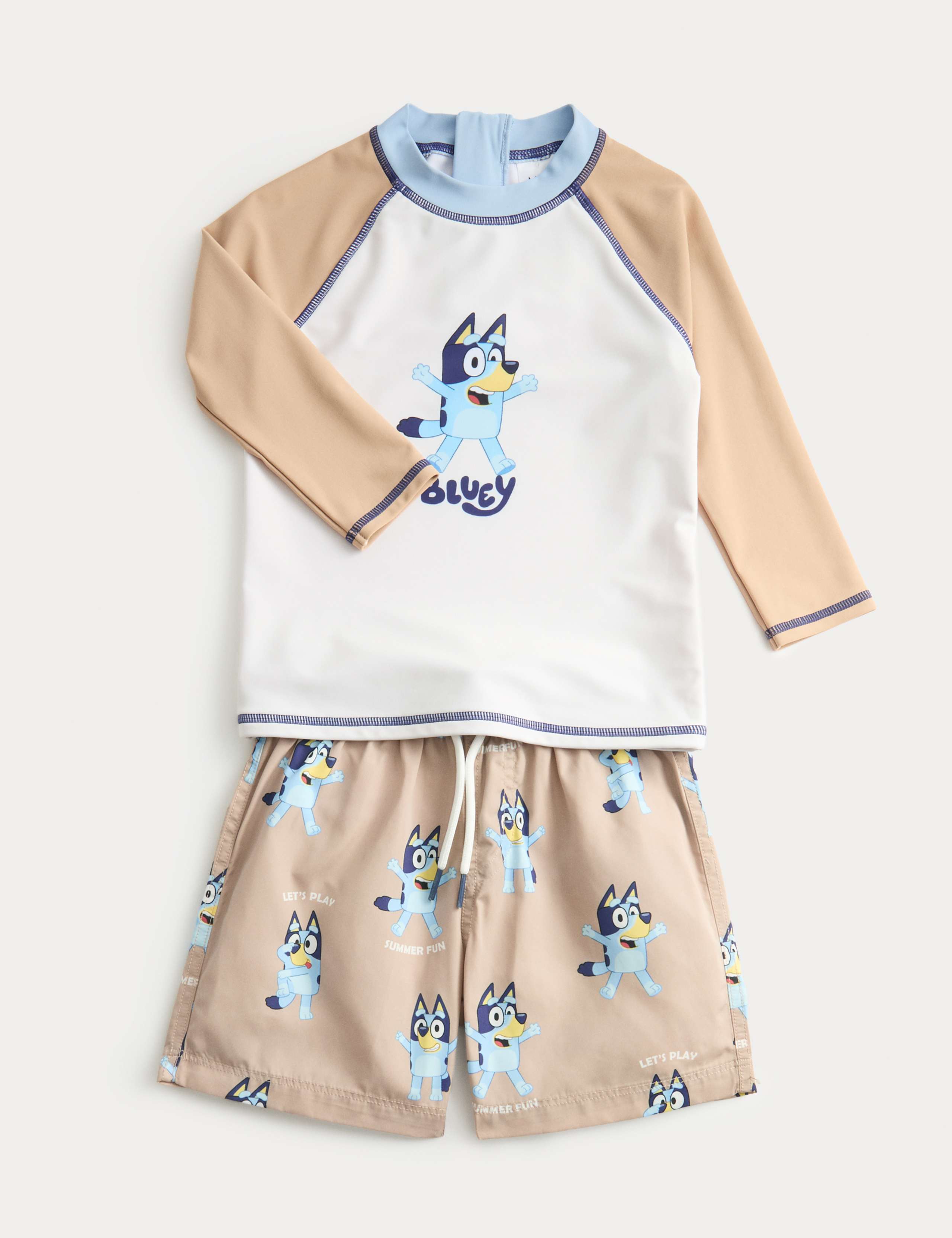 2 Piece Bluey™ Long Sleeve Swim Set (2-8 Yrs) 1 of 2