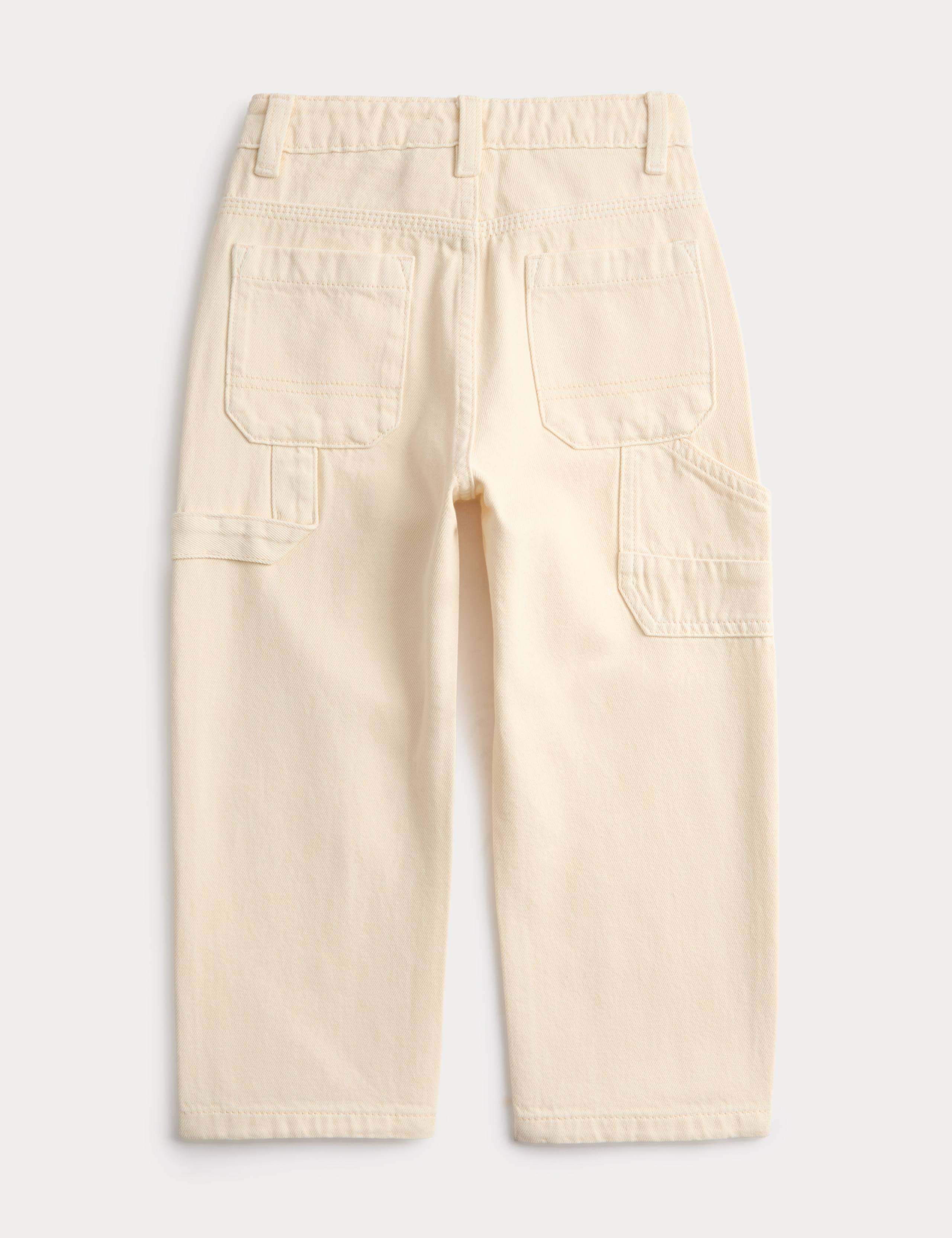 Pure Cotton Denim Carpenter Jeans (2-8 Yrs) 7 of 8