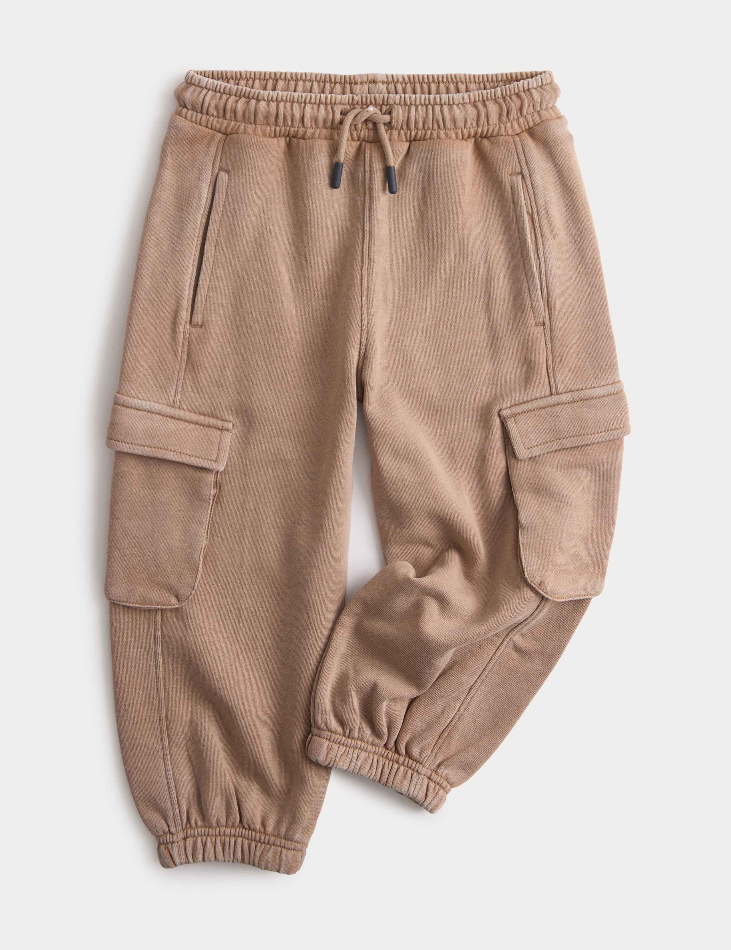 Pure Cotton Cargo Joggers (2-10 Yrs) 1 of 1