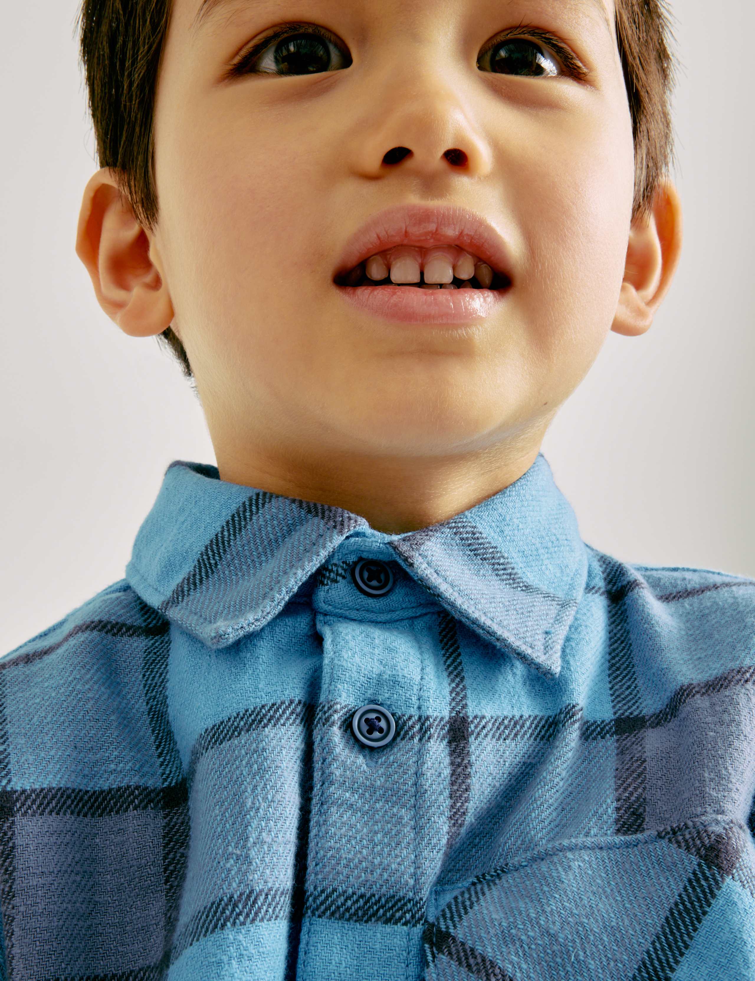 Pure Cotton Check Shirt (2-8 Yrs) 1 of 7