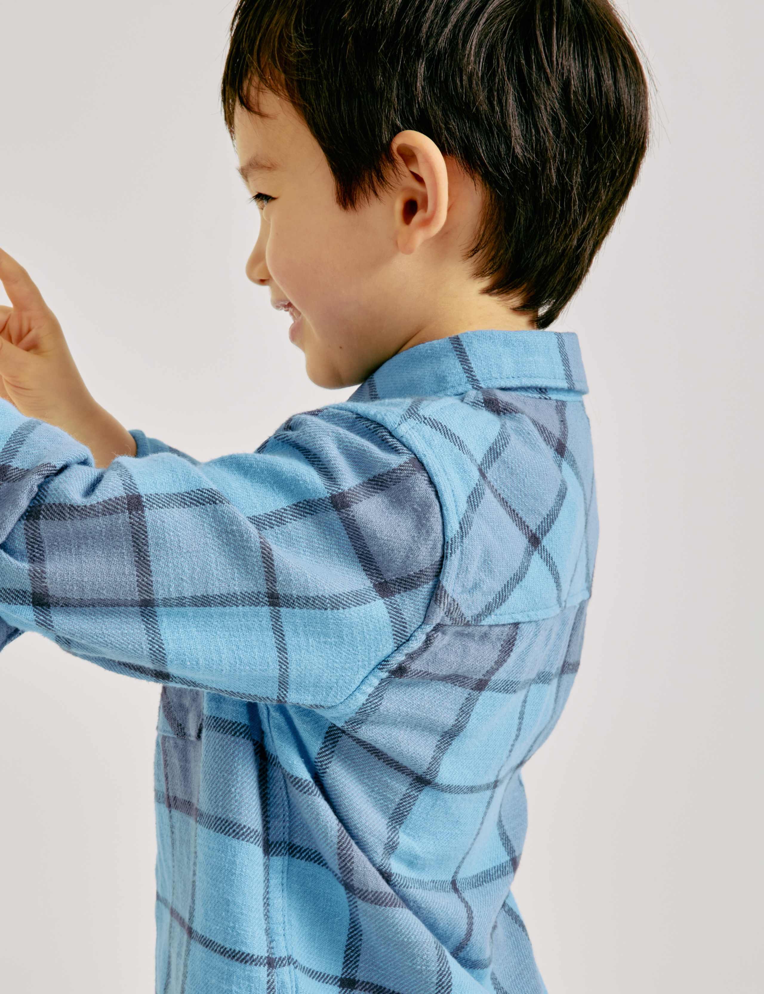 Pure Cotton Check Shirt (2-8 Yrs) 7 of 7