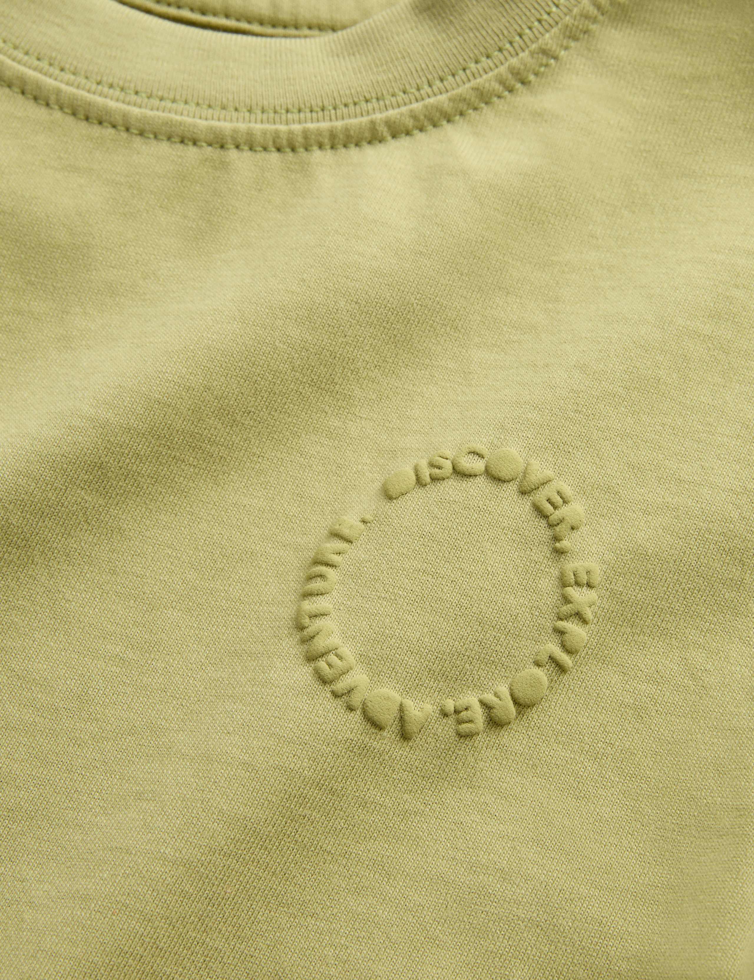 Pure Cotton Long Sleeve Top (2-8 Yrs) 2 of 2