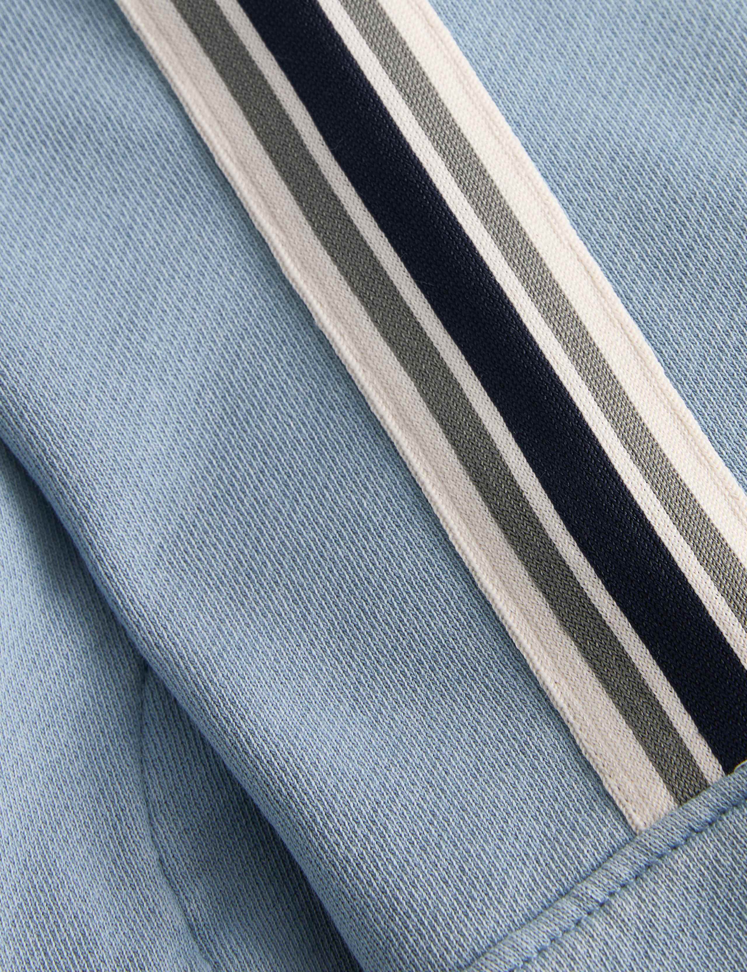 Pure Cotton Taped Zip Through Hoodie (2-10 Yrs) 2 of 2