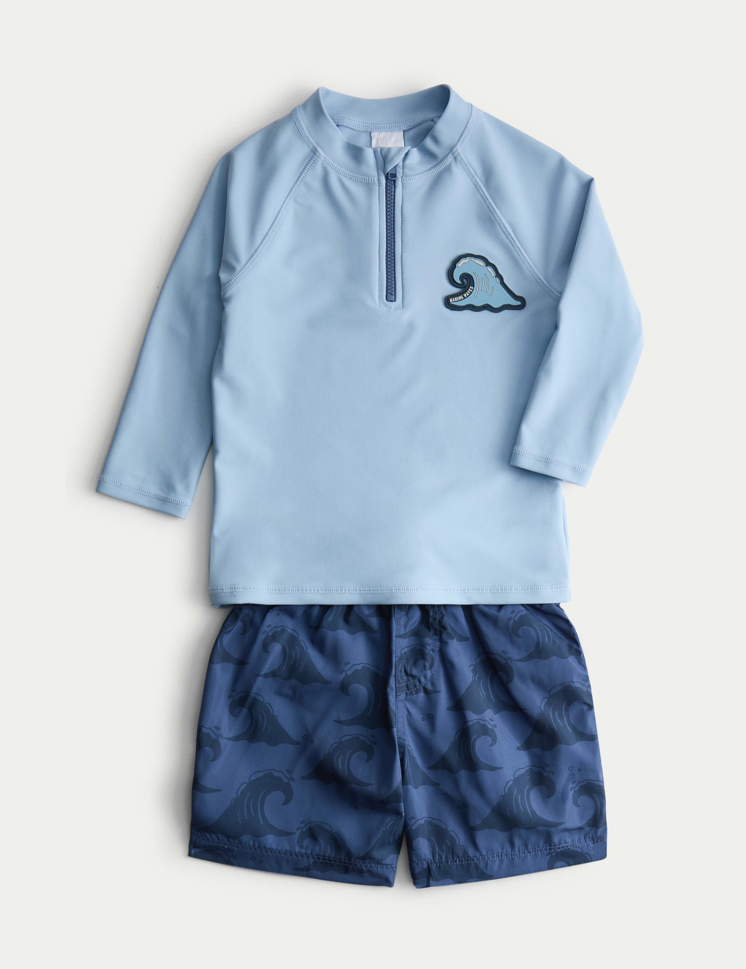 2pc Patterned Swim Set (2-8 Yrs) 1 of 3