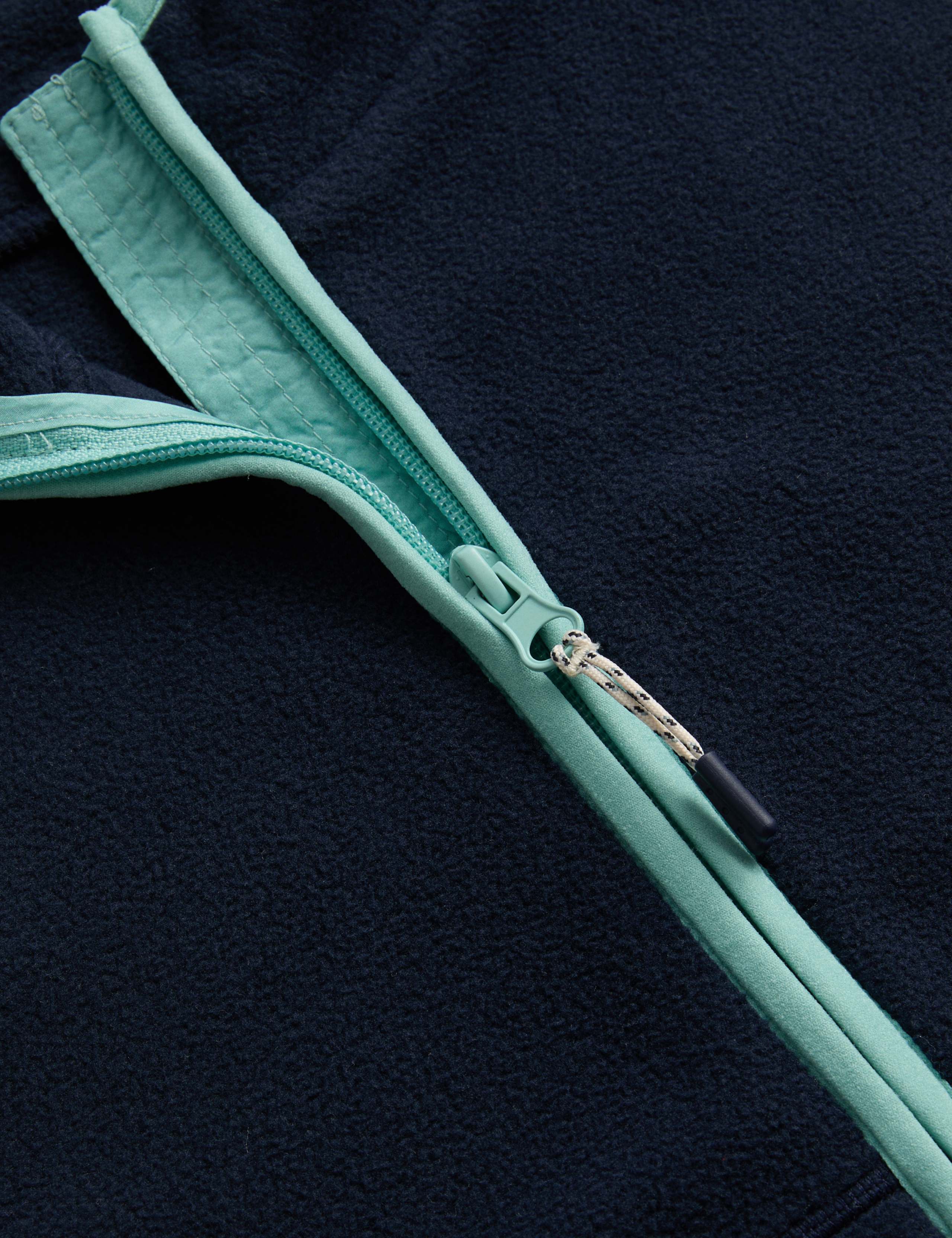 Fleece Zip Through Contrast Trim Gilet (2-8 Yrs) 6 of 6