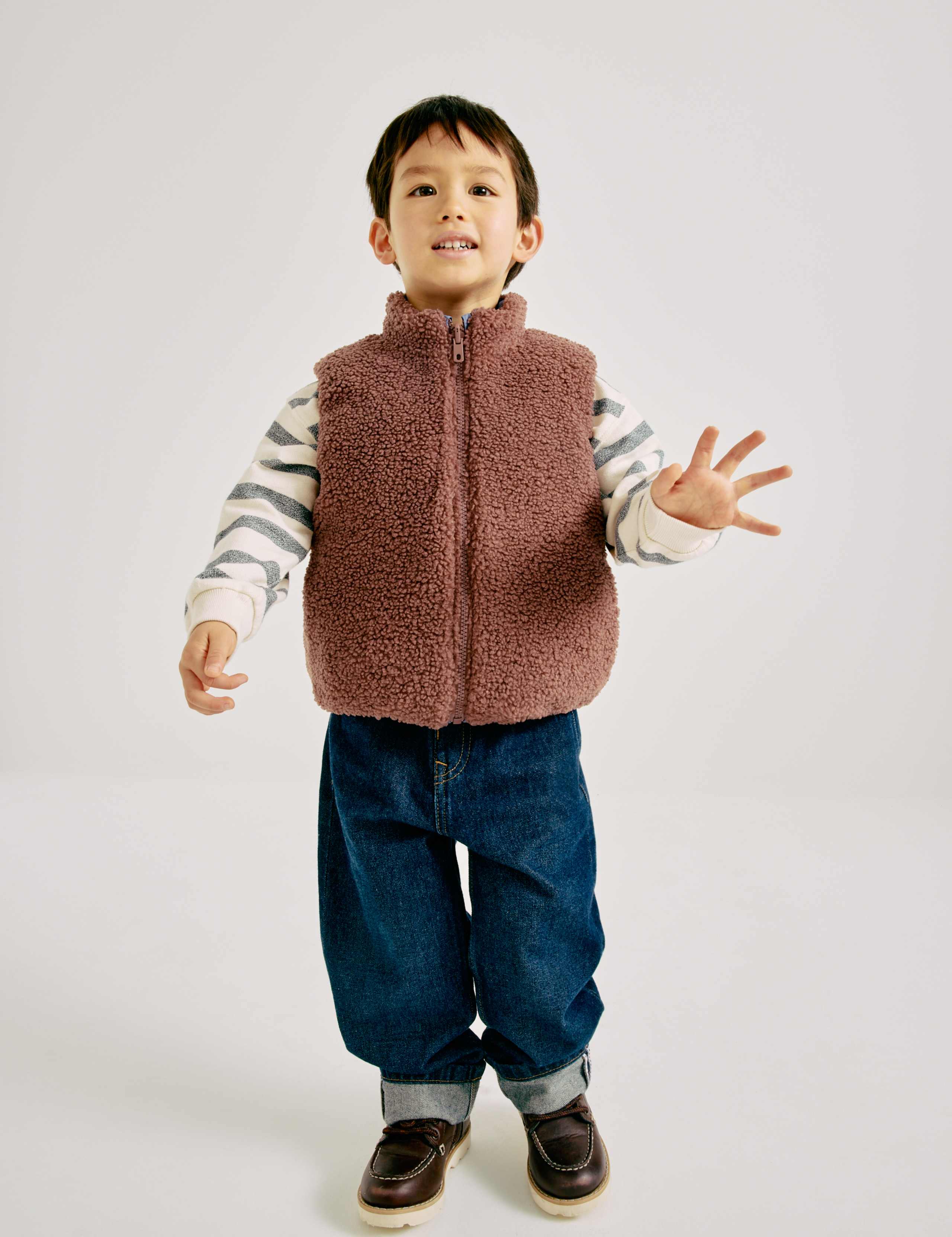 Borg Lined Padded Gilet (2-8 Yrs) 3 of 7