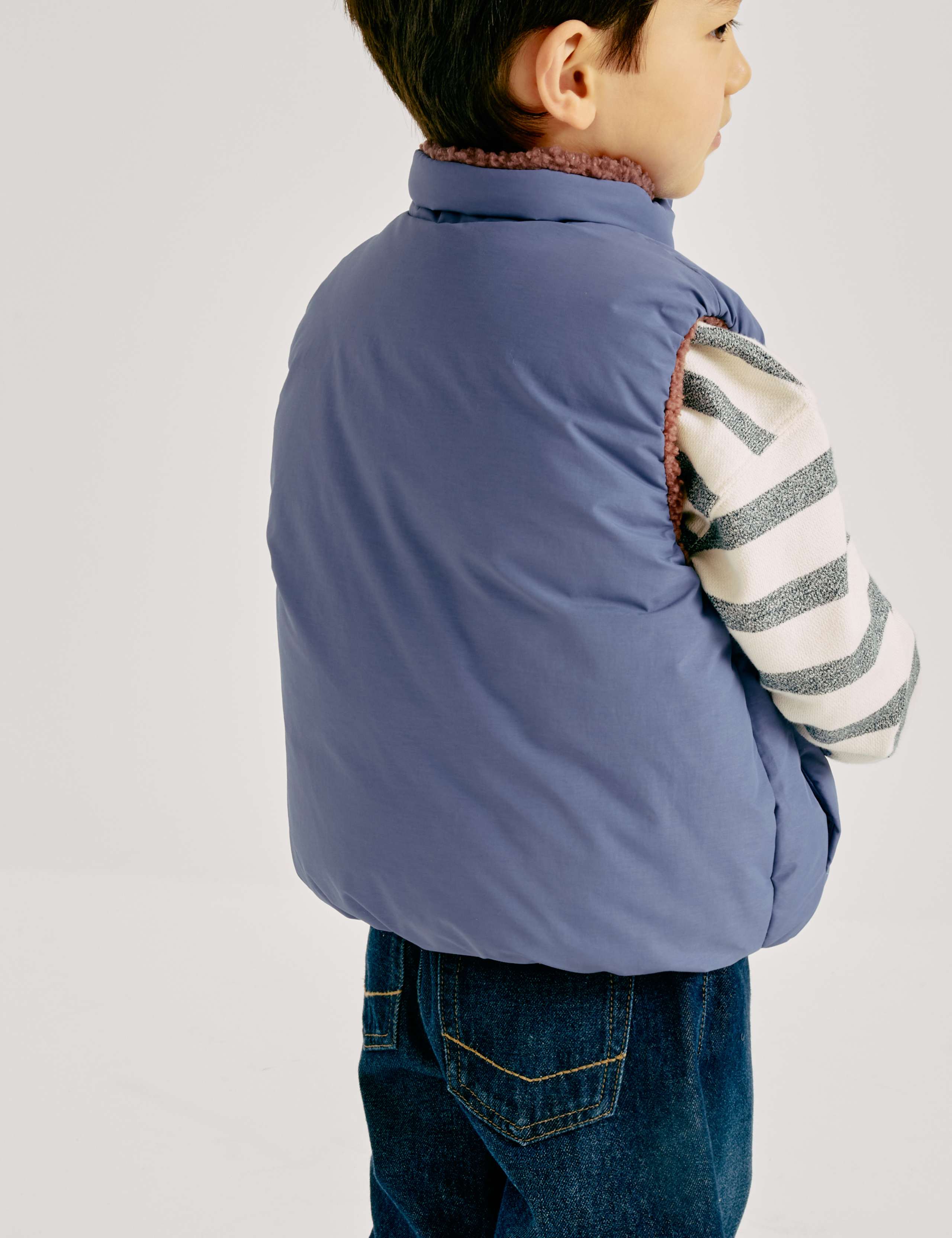 Borg Lined Padded Gilet (2-8 Yrs) 6 of 7
