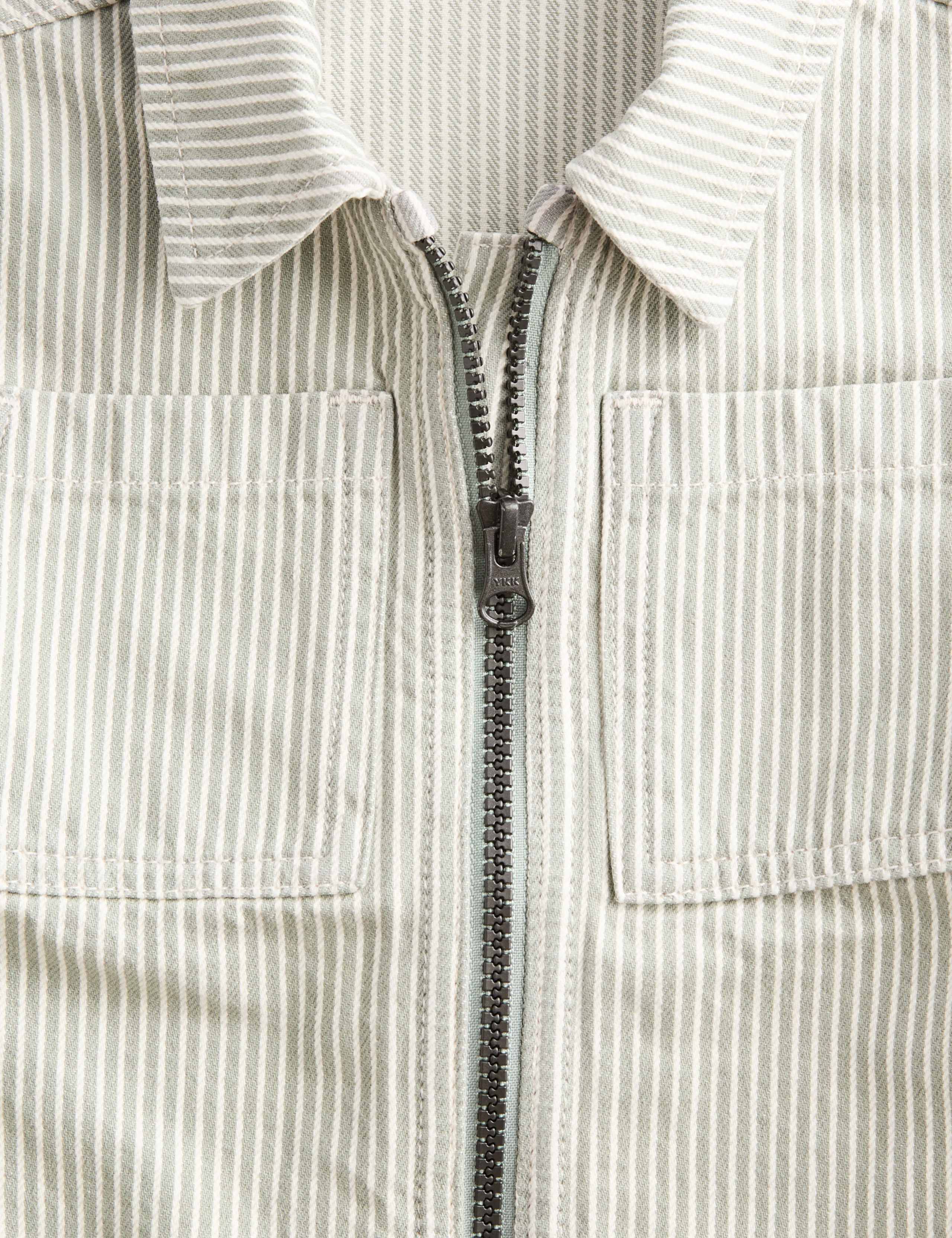 Pure Cotton Striped Jacket (2-8 Years) 8 of 8