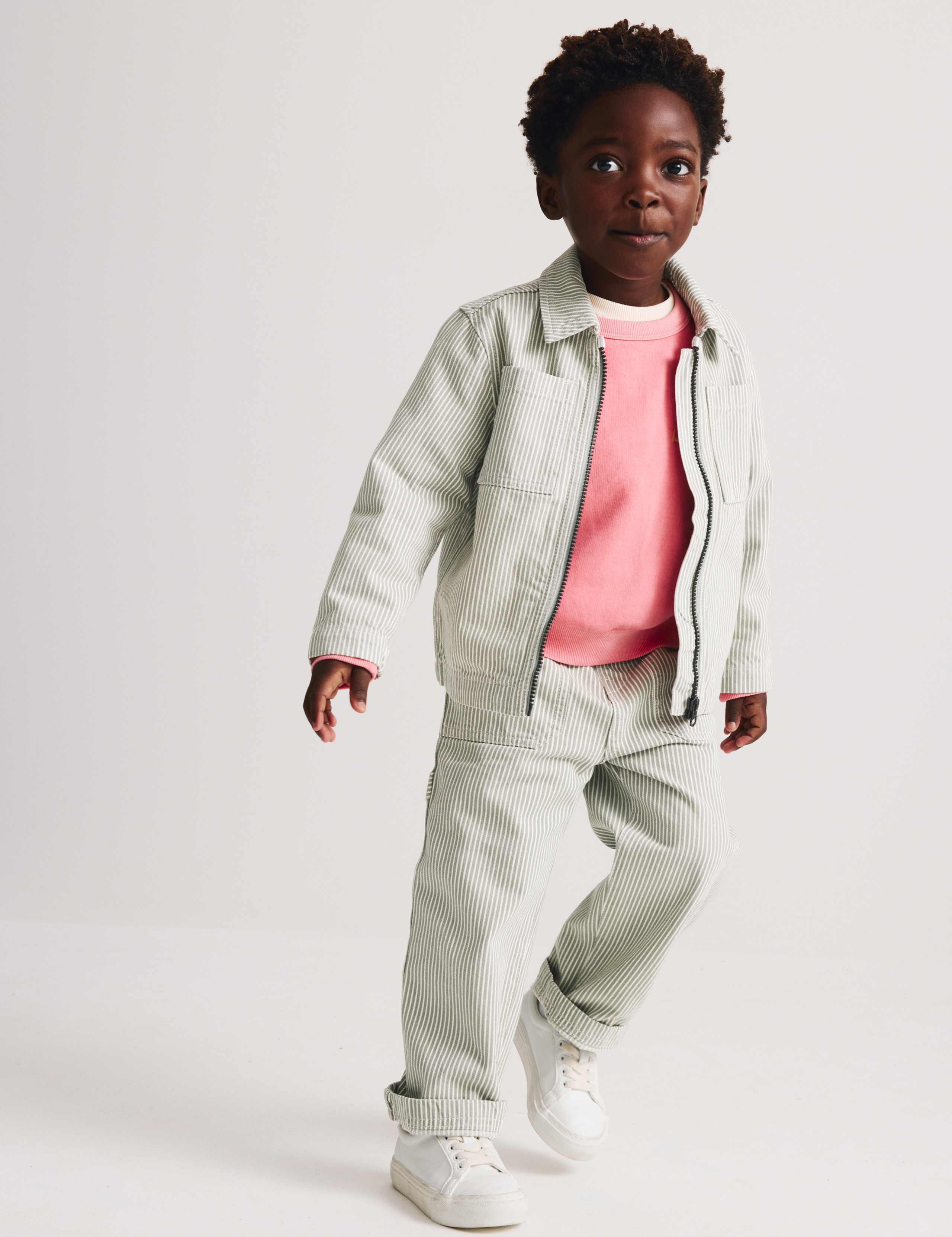 Pure Cotton Striped Trousers (2-8 Years) 6 of 9